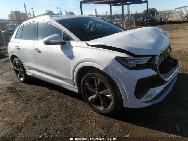 AUDI Q4 E-TRON 2022 wa1j2bfz9np055281