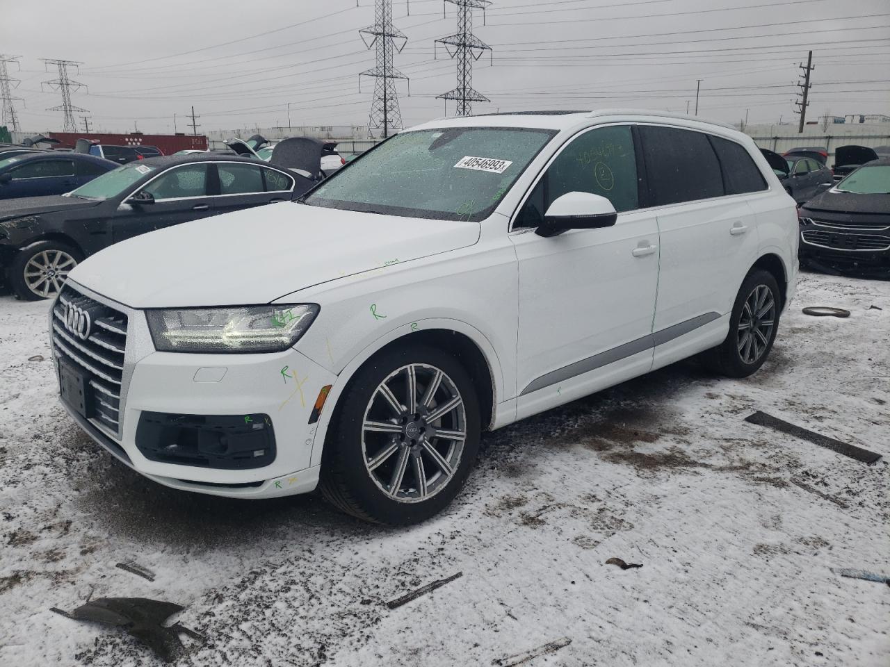 AUDI Q7 2019 wa1laaf70kd031758