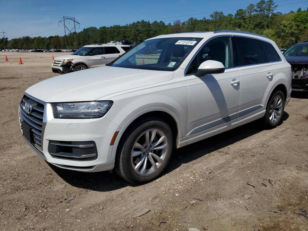 AUDI Q7 2019 wa1laaf70kd041805