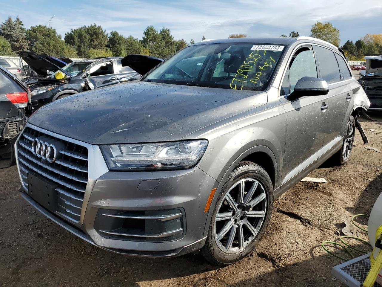 AUDI Q7 2017 wa1laaf72hd004568