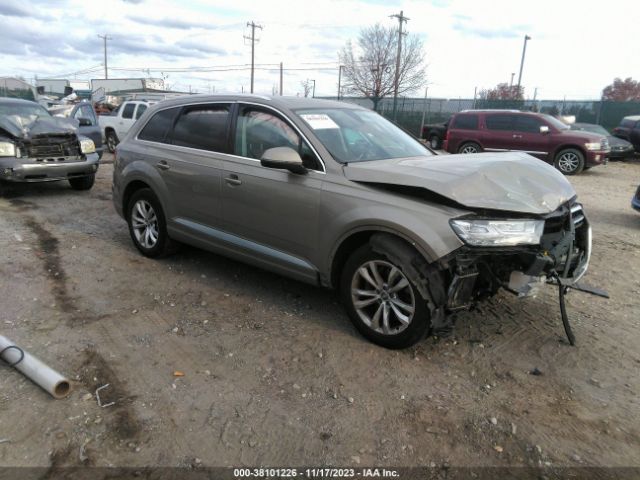 AUDI Q7 2017 wa1laaf72hd048215