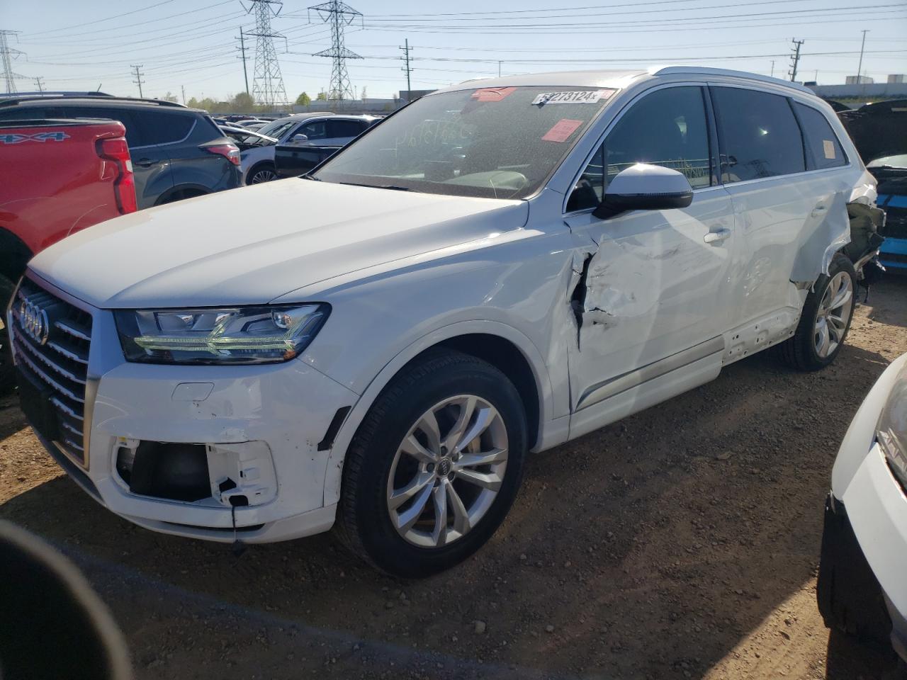 AUDI Q7 2017 wa1laaf73hd030676