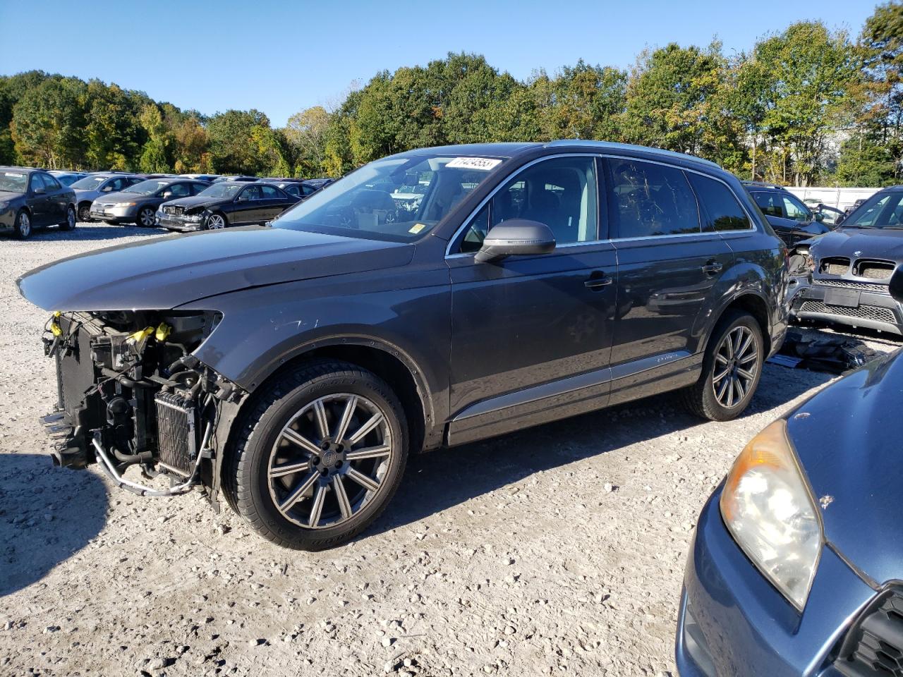 AUDI Q7 2018 wa1laaf73jd034801