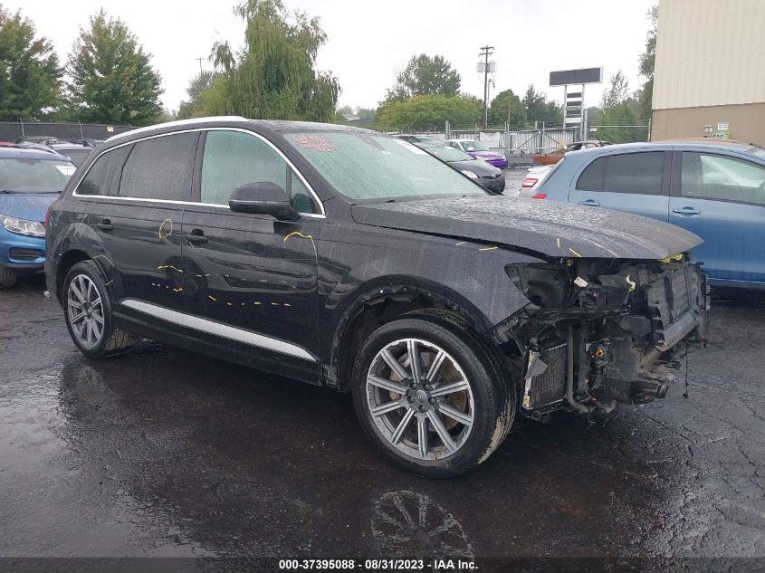 AUDI Q7 2017 wa1laaf74hd006984