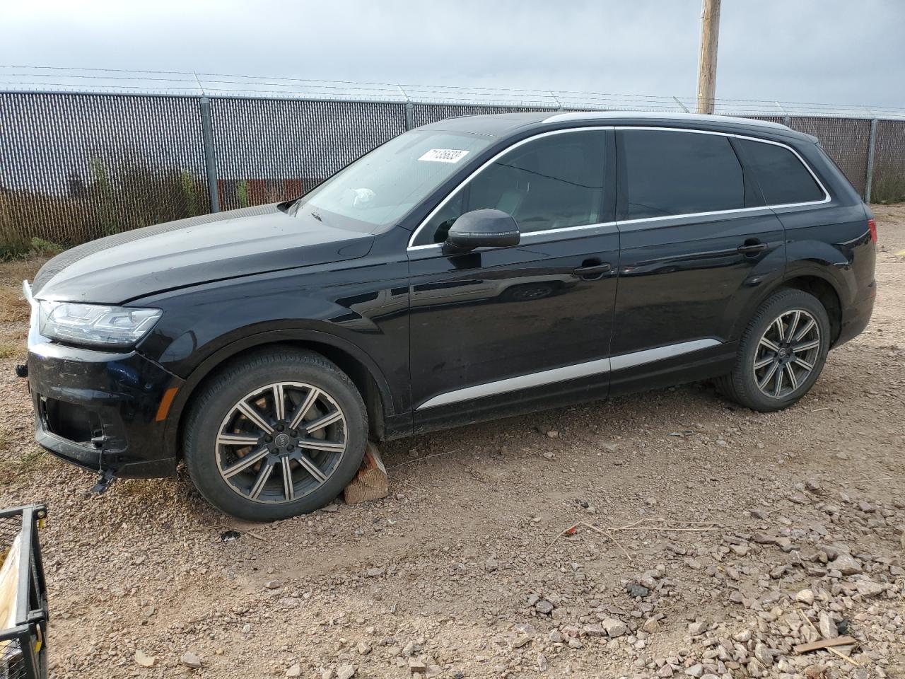 AUDI Q7 2017 wa1laaf74hd014180