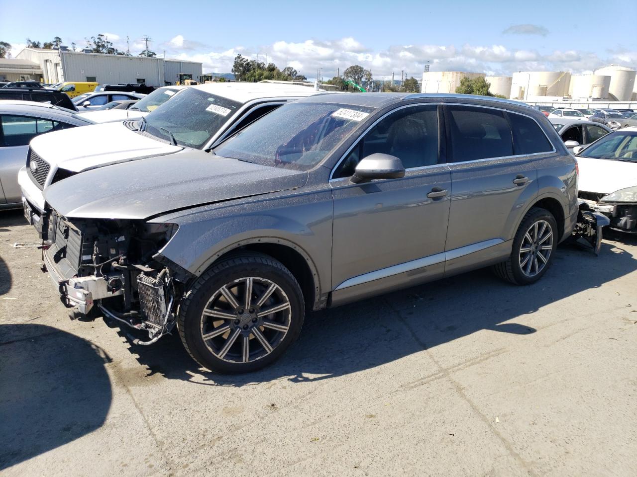 AUDI Q7 2017 wa1laaf74jd017280