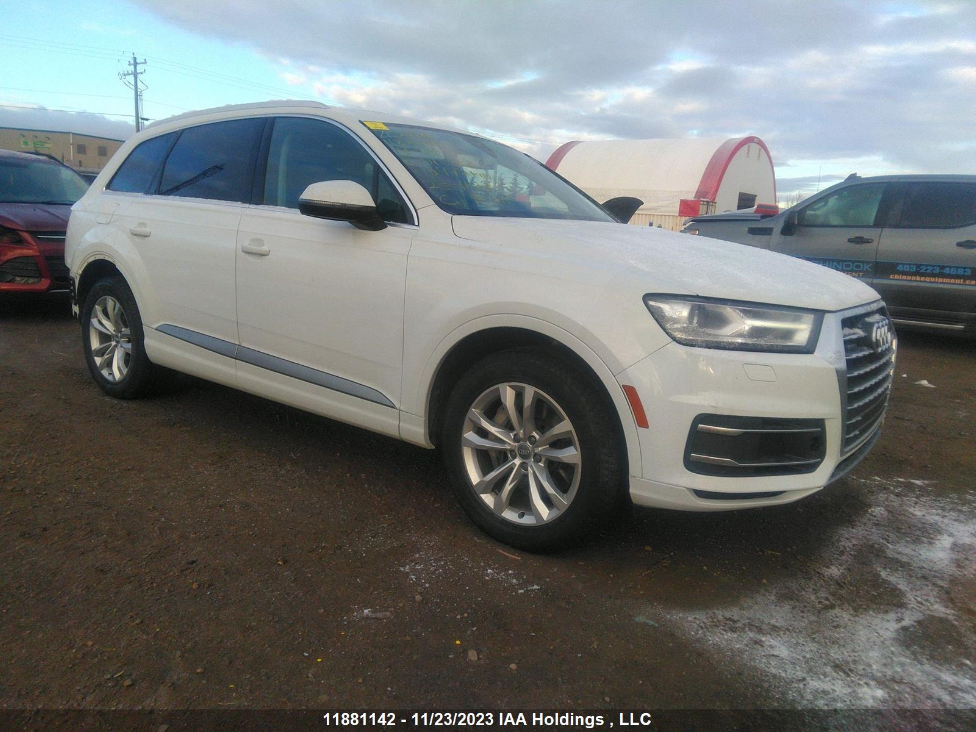 AUDI Q7 2017 wa1laaf76hd010132