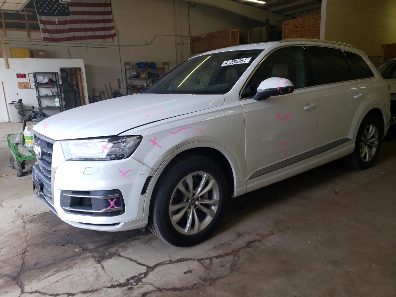 AUDI Q7 2019 wa1laaf76kd035118