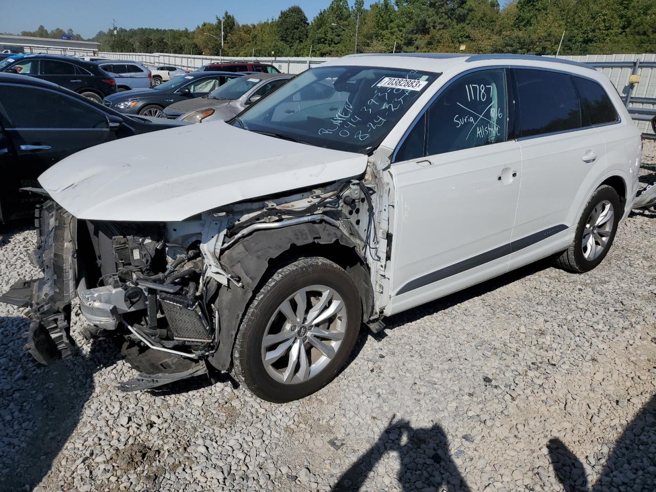 AUDI Q7 2019 wa1laaf77kd044393