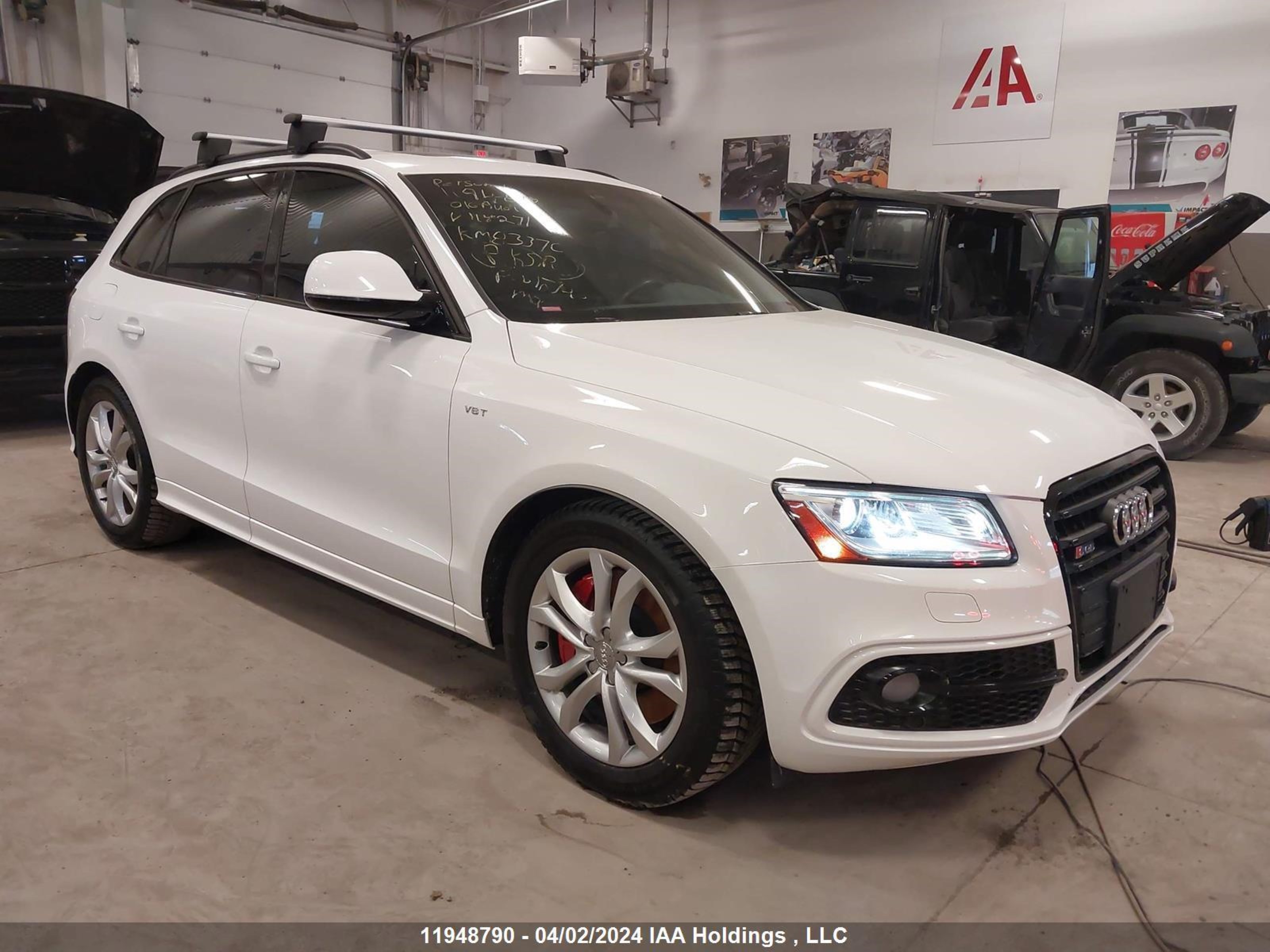 AUDI SQ5 2016 wa1lcafp0ga114271