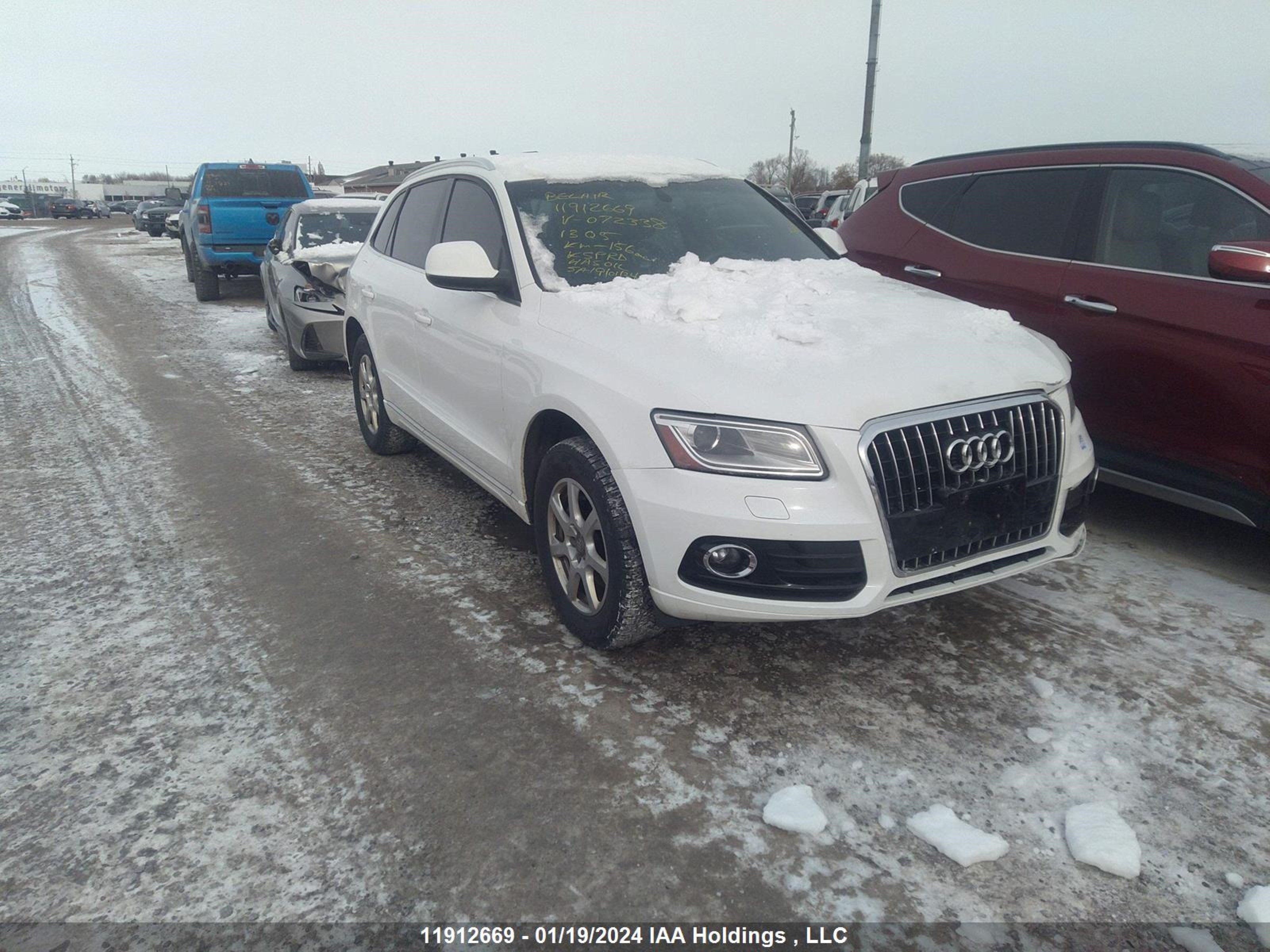 AUDI Q5 2013 wa1lfcfp5da072338