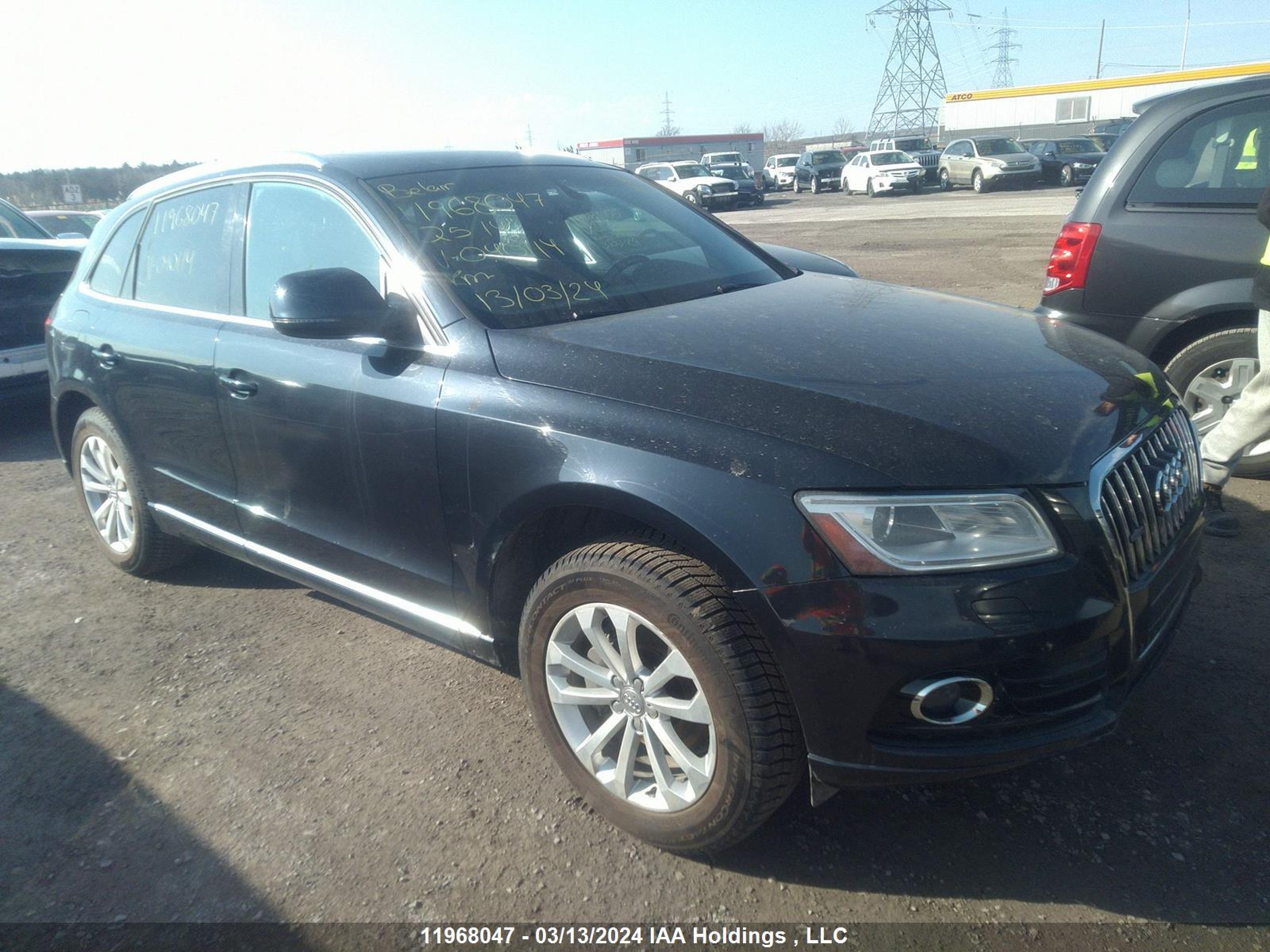 AUDI Q5 2014 wa1lfcfp8ea040114