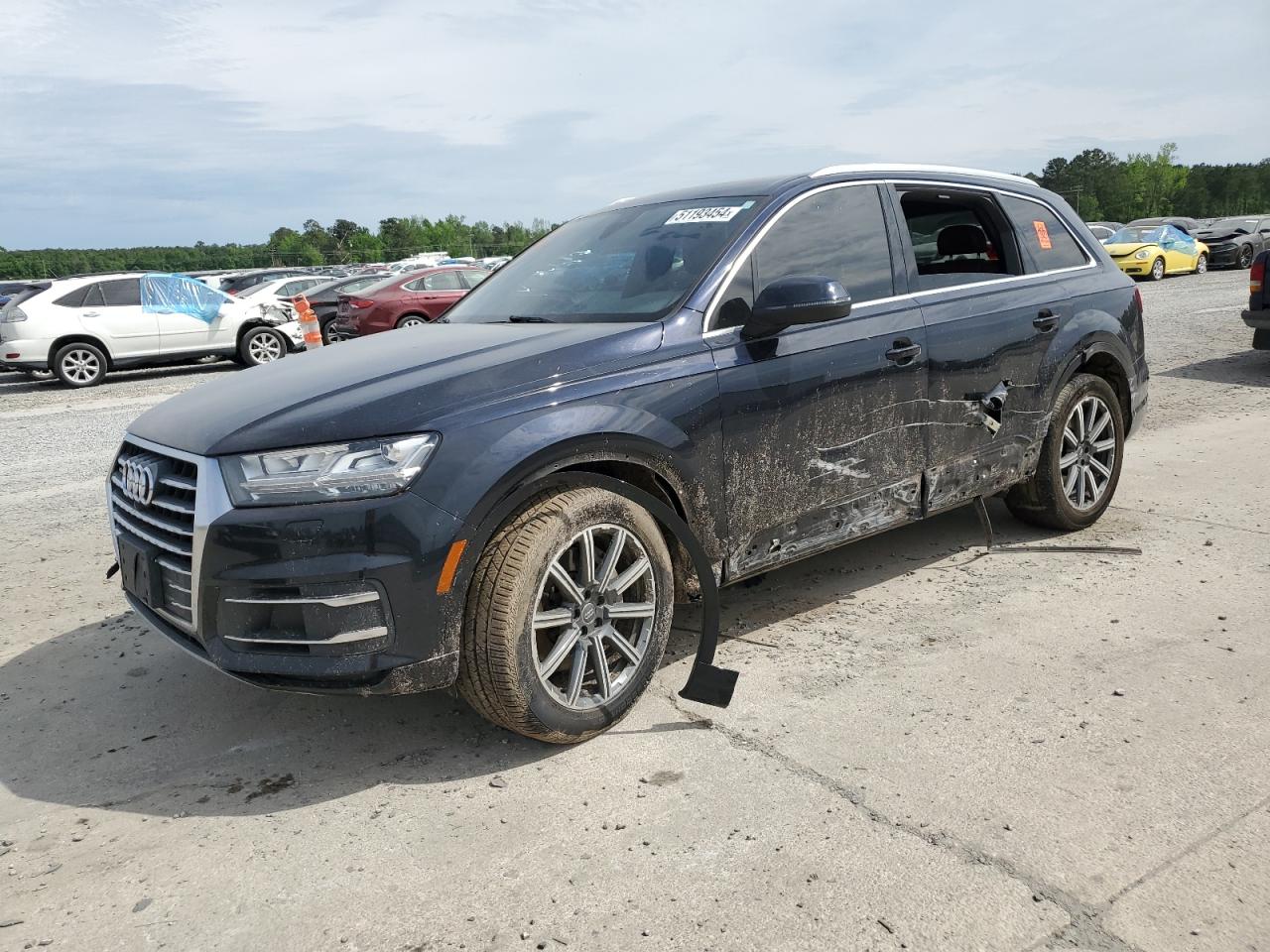 AUDI Q7 2017 wa1lhaf71hd045284