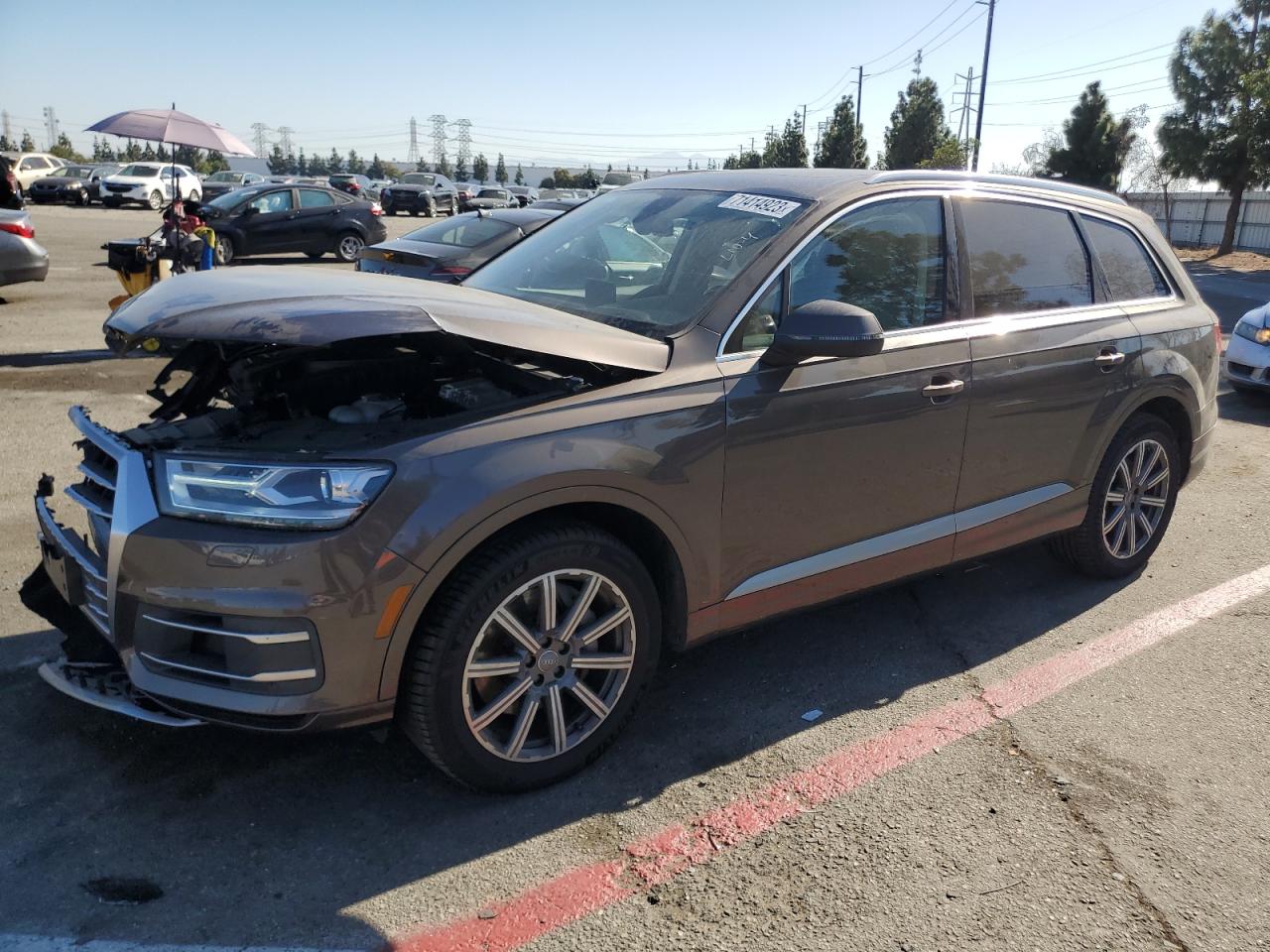 AUDI Q7 2018 wa1lhaf75jd028185