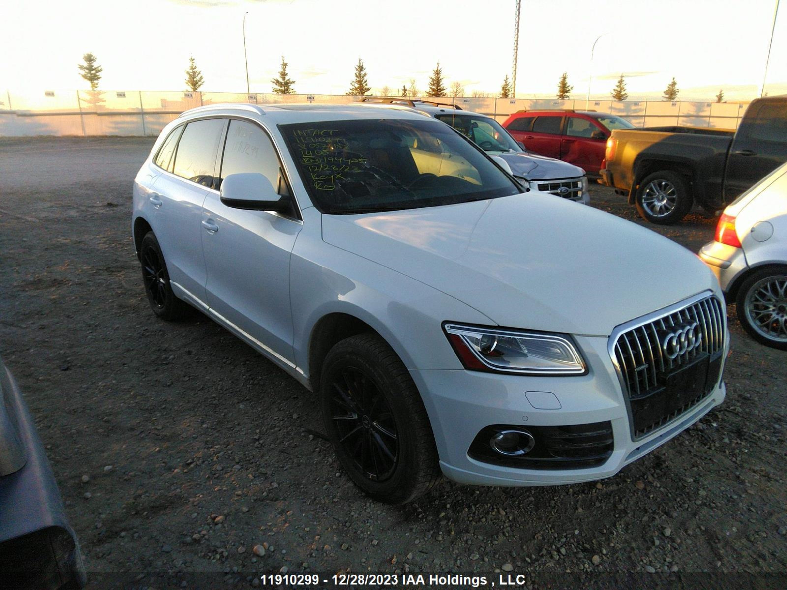 AUDI Q5 2014 wa1lmcfp6ea057452