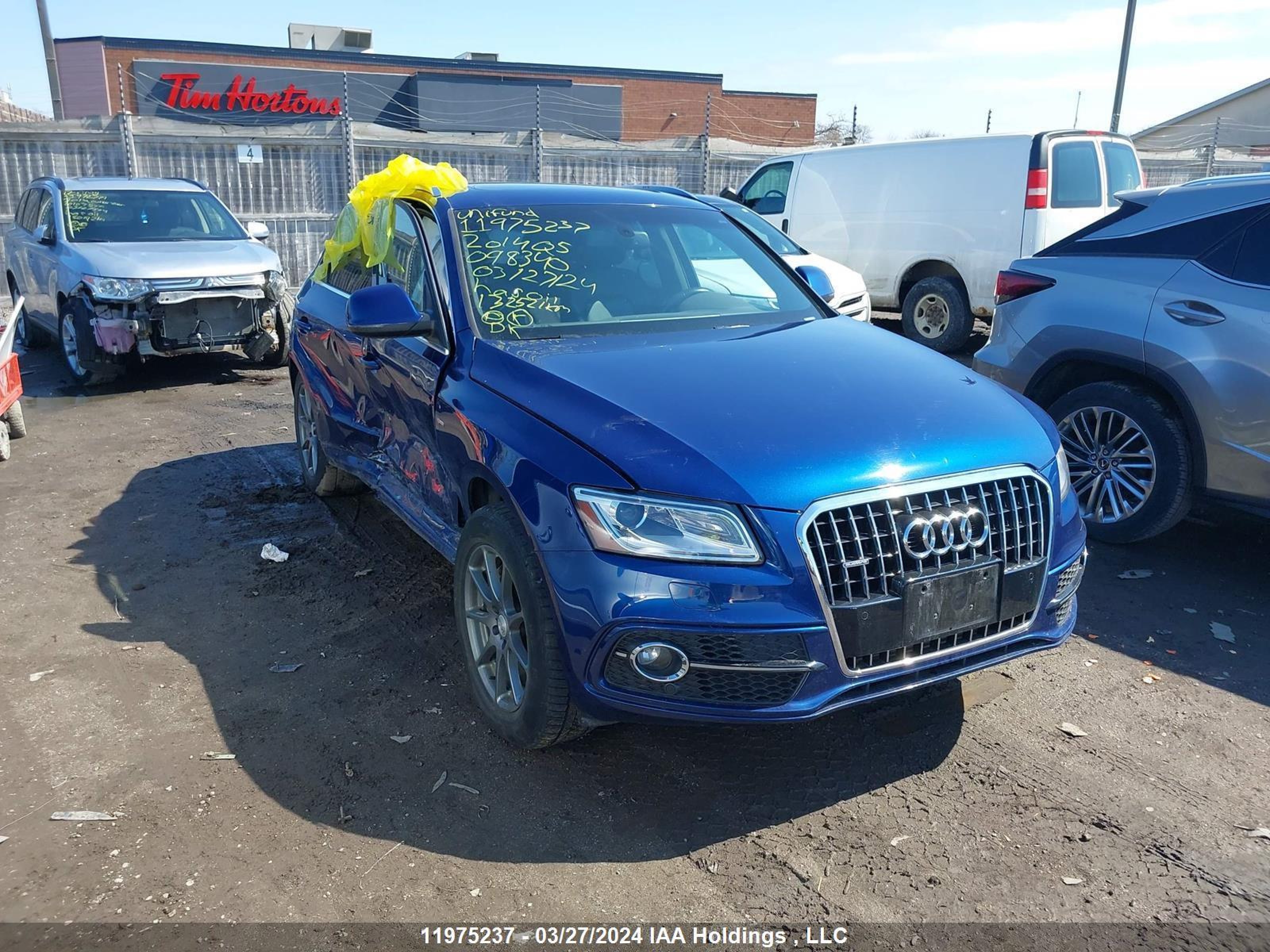 AUDI Q5 2014 wa1mmcfp7ea098340