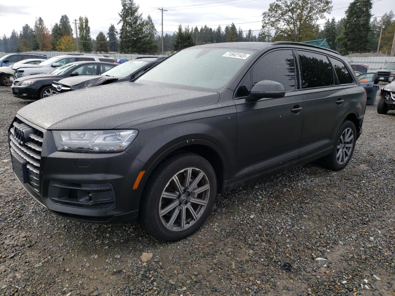 AUDI Q7 2018 wa1vaaf70jd000954