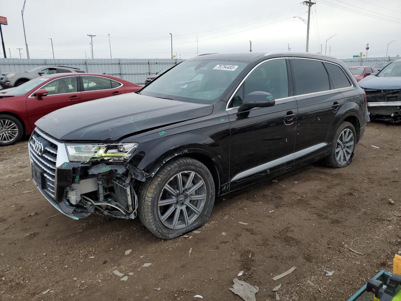 AUDI Q7 2019 wa1vaaf72kd000648