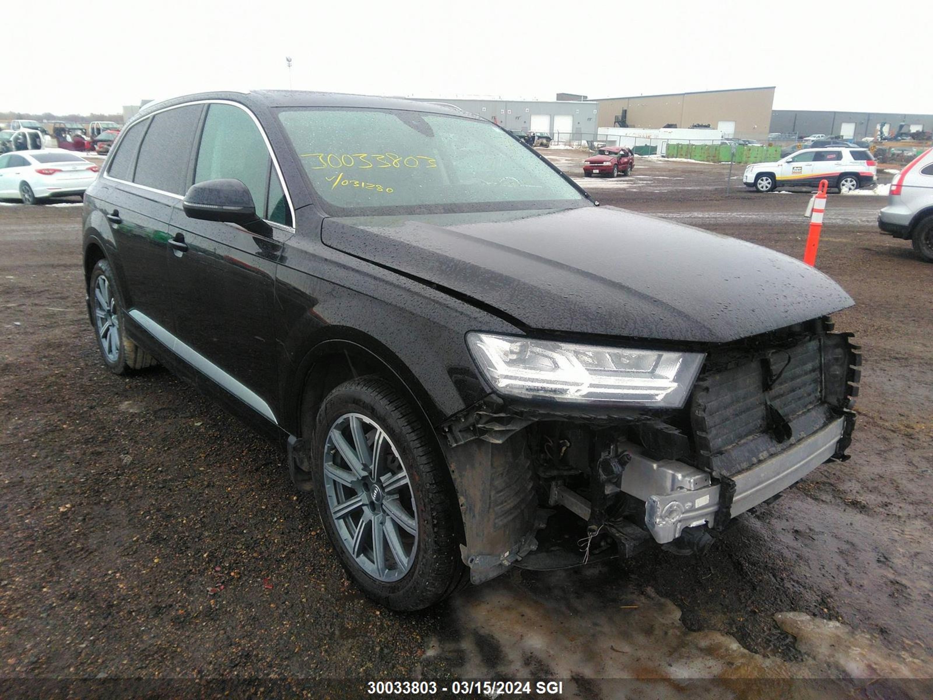 AUDI Q7 2018 wa1vaaf77jd031280