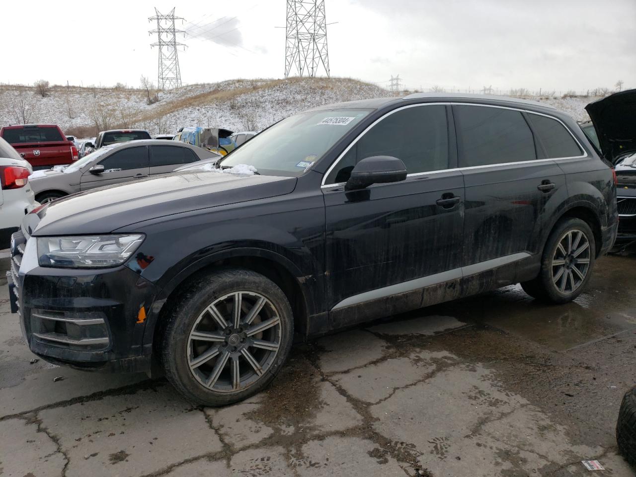 AUDI Q7 2017 wa1vaaf78hd003899