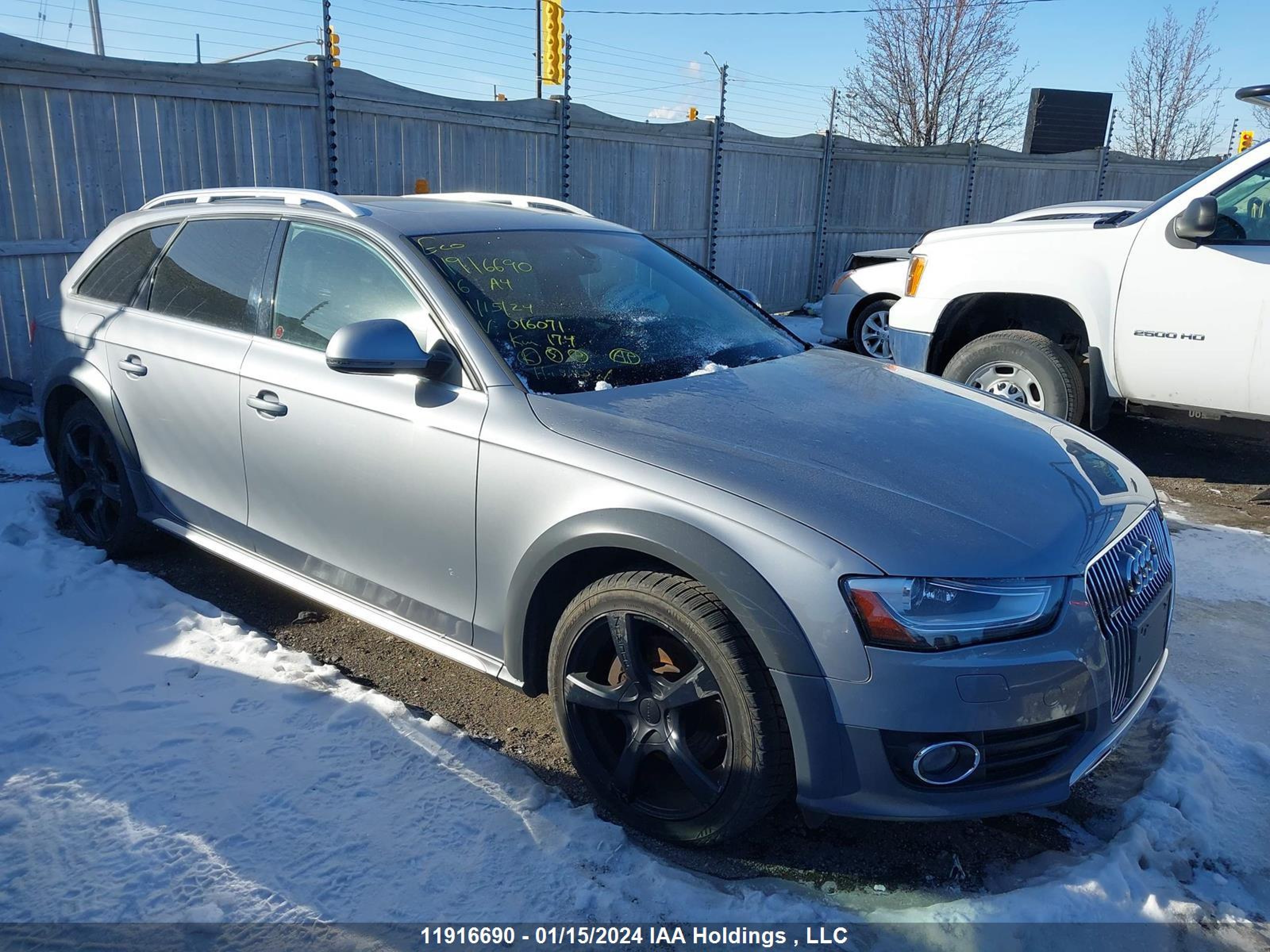 AUDI A4 ALLROAD 2016 wa1vfaflxga016071