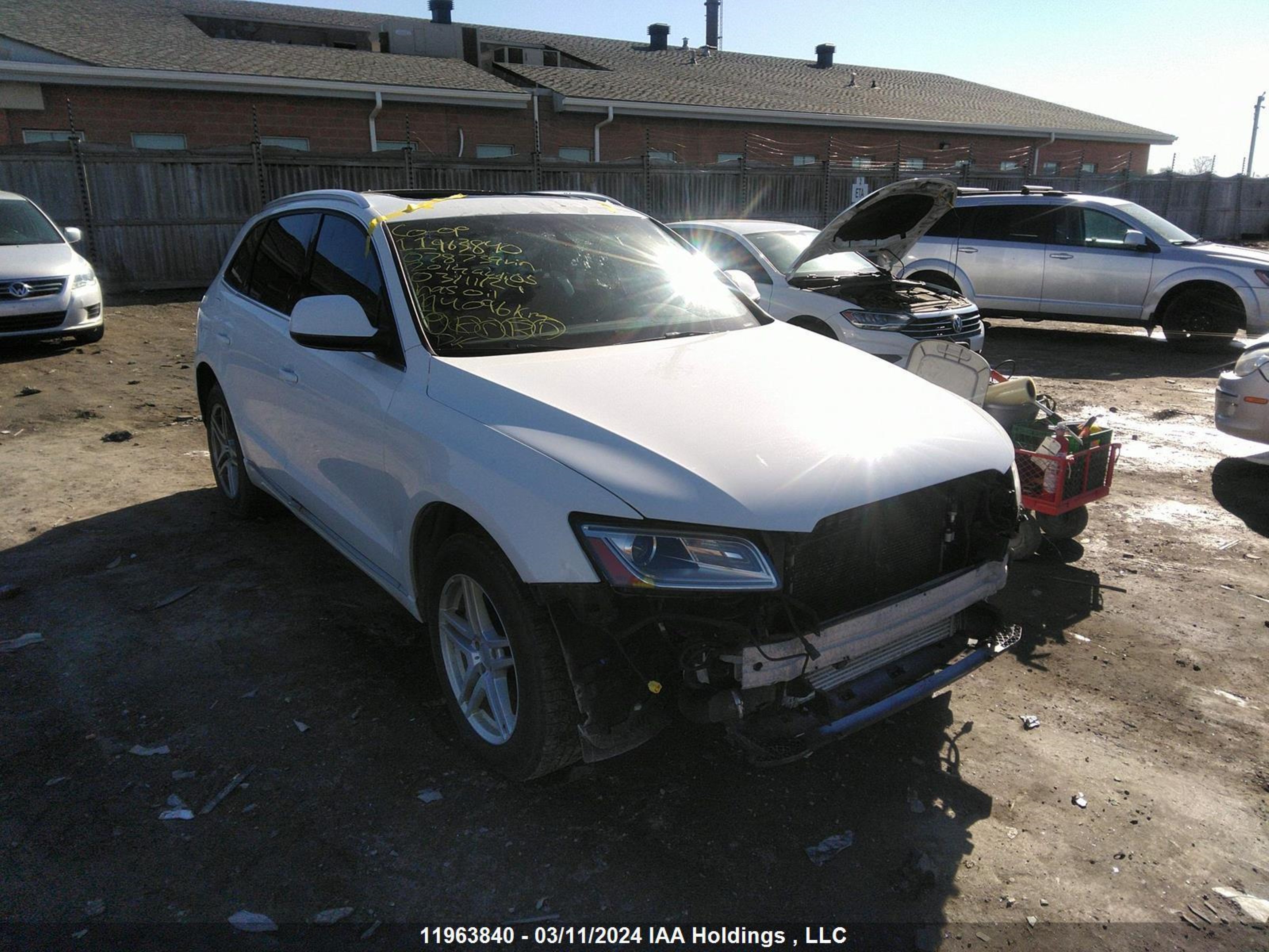 AUDI Q5 2014 wa1vfcfp6ea078739