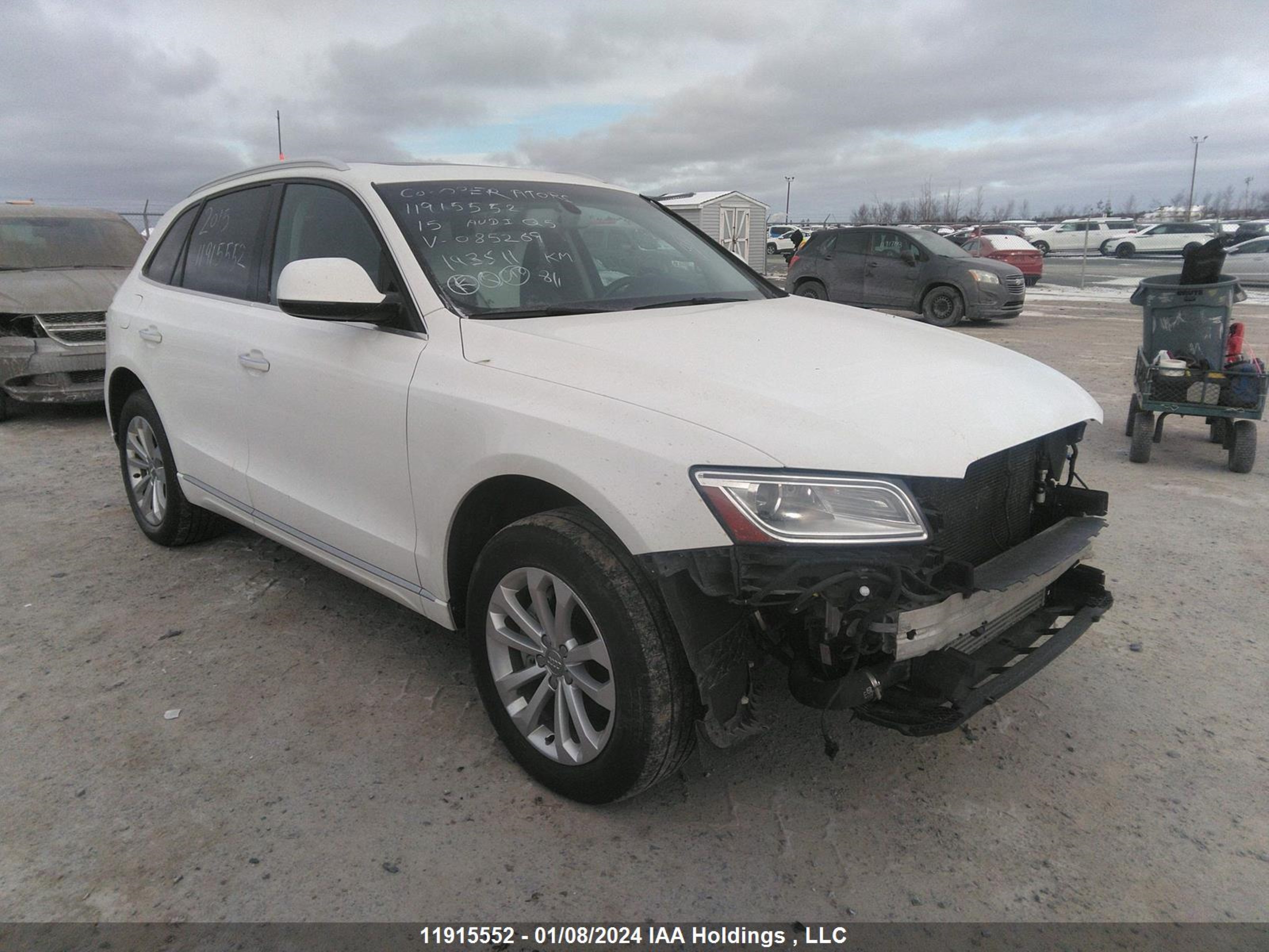 AUDI Q5 2015 wa1vfcfp6fa085269