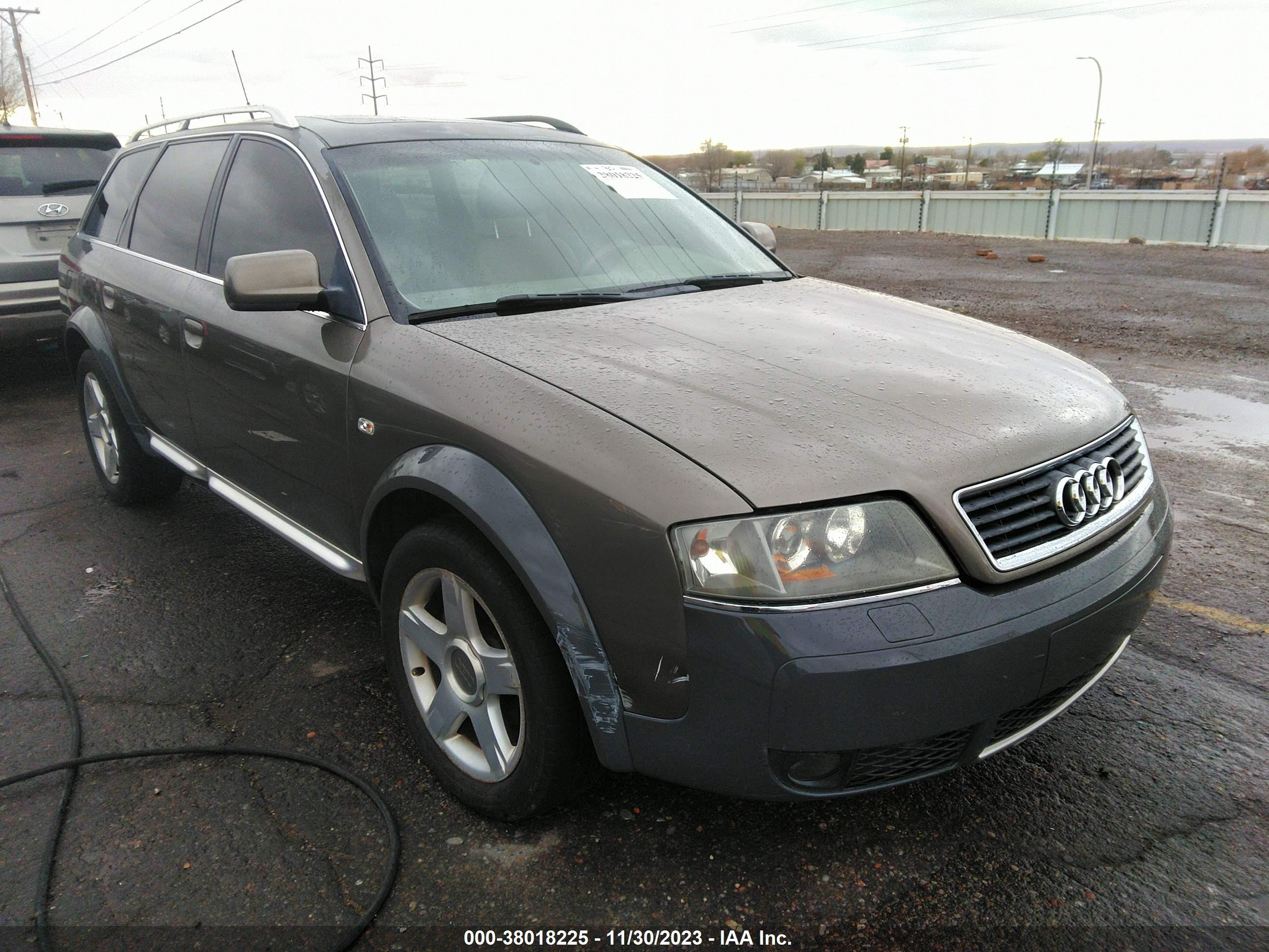 AUDI ALLROAD 2003 wa1yd54b43n082333