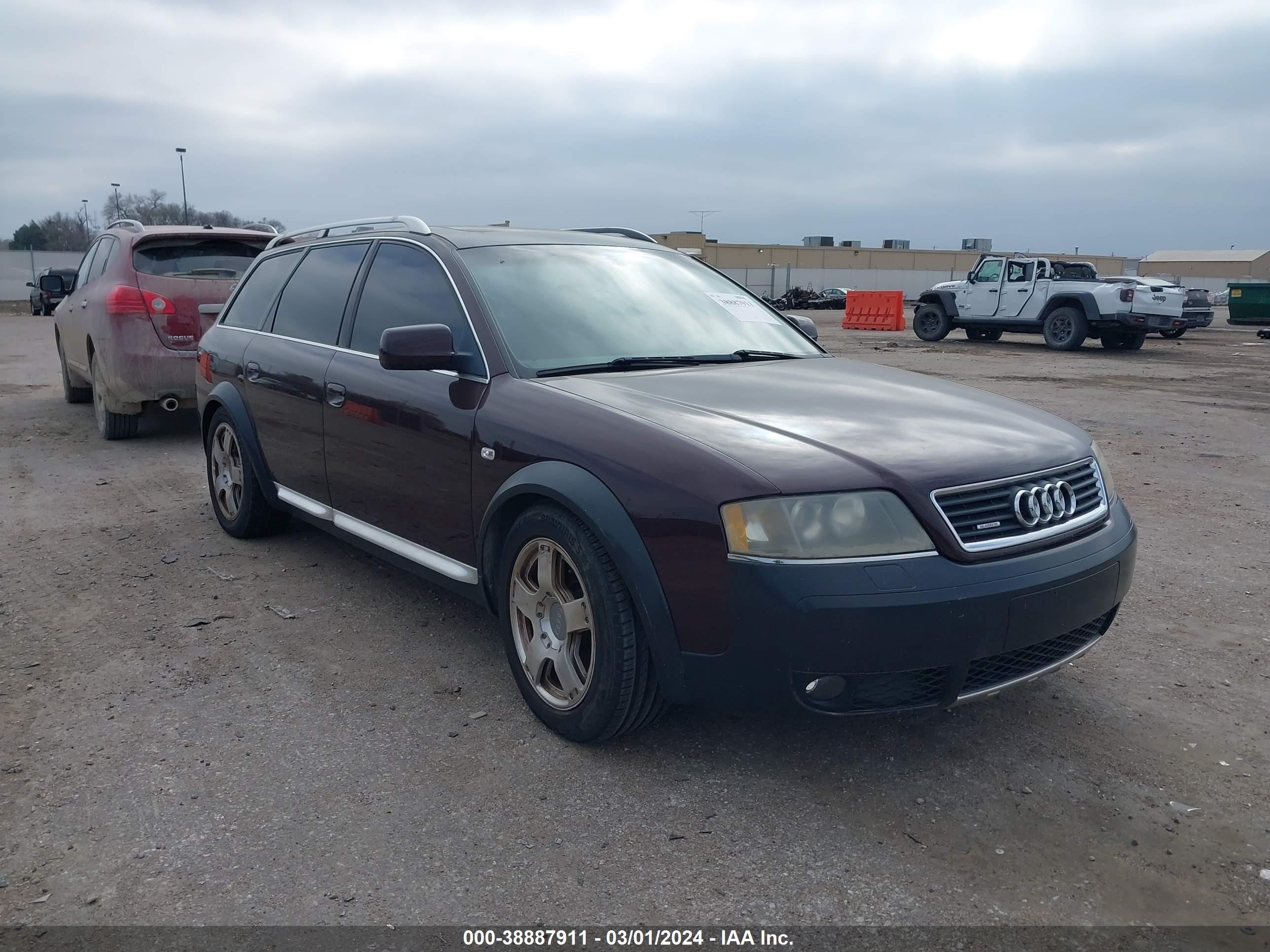 AUDI ALLROAD 2004 wa1yd64b54n043659