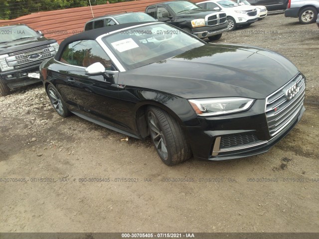 AUDI S5 CABRIOLET 2018 wau24gf5xjn020802