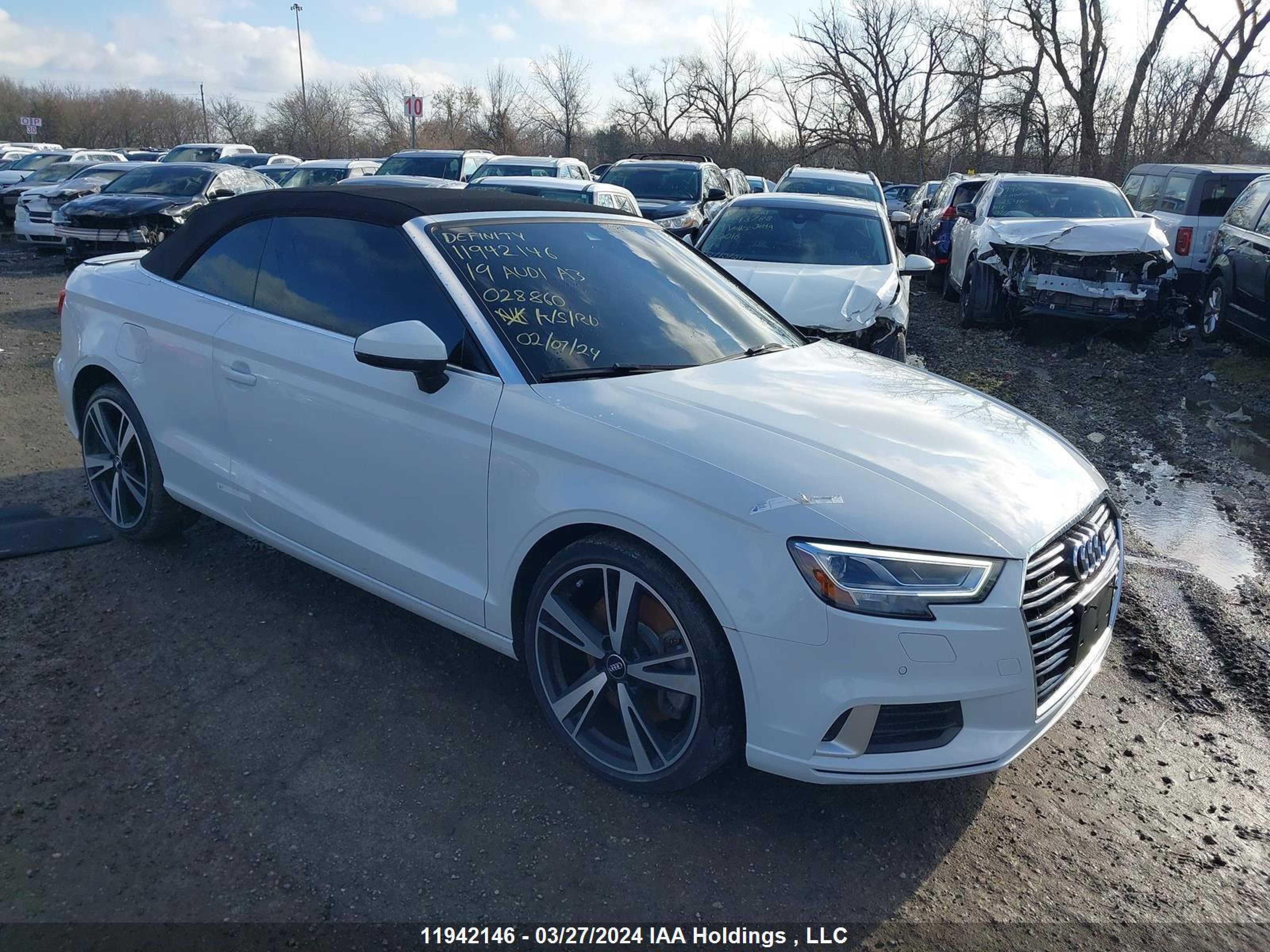 AUDI A3 2019 wau2elffxk1028860