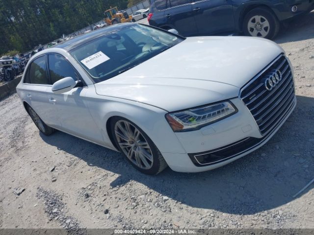 AUDI A8 2015 wau32afd3fn016399