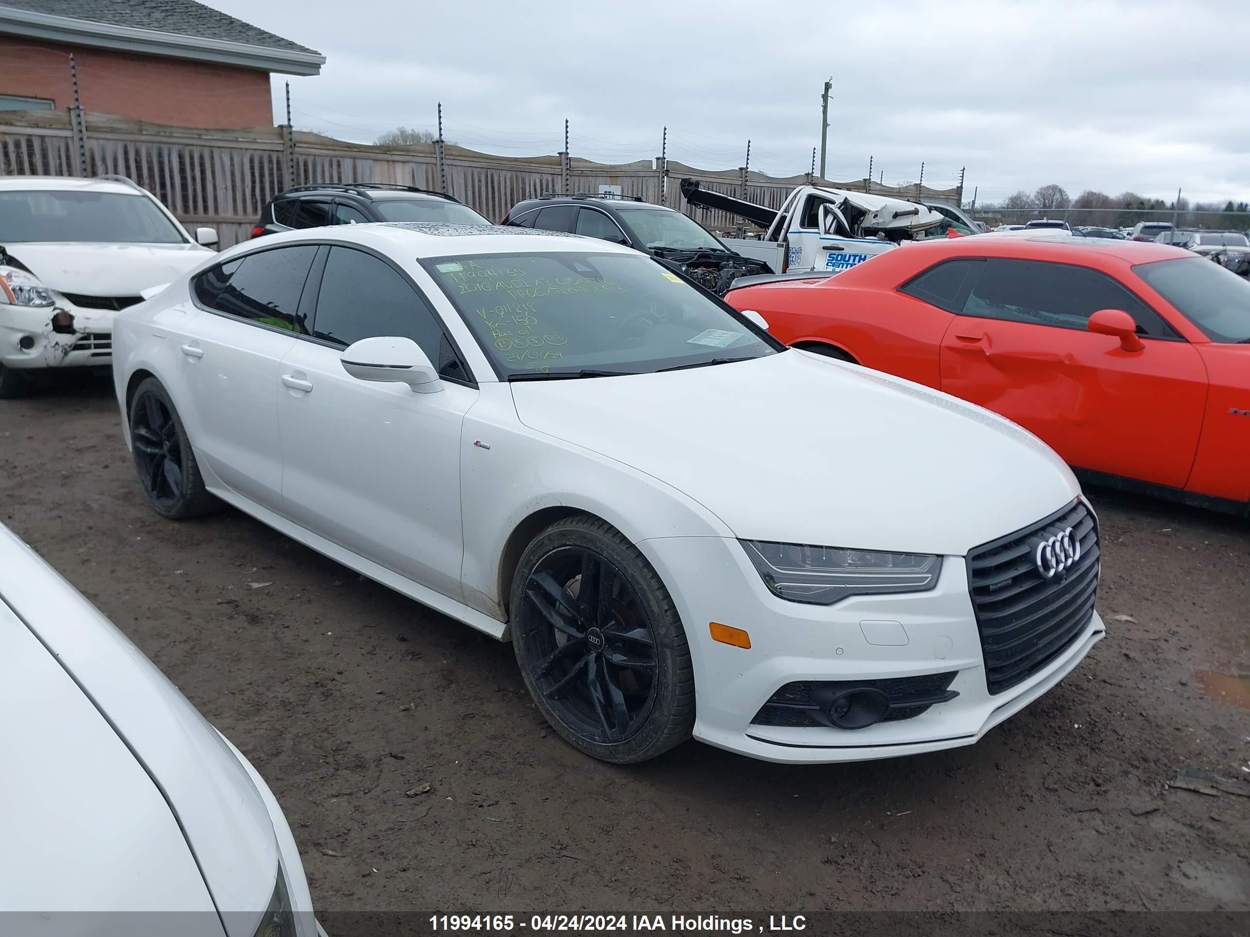 AUDI A7 2016 wau3mafc1gn011818