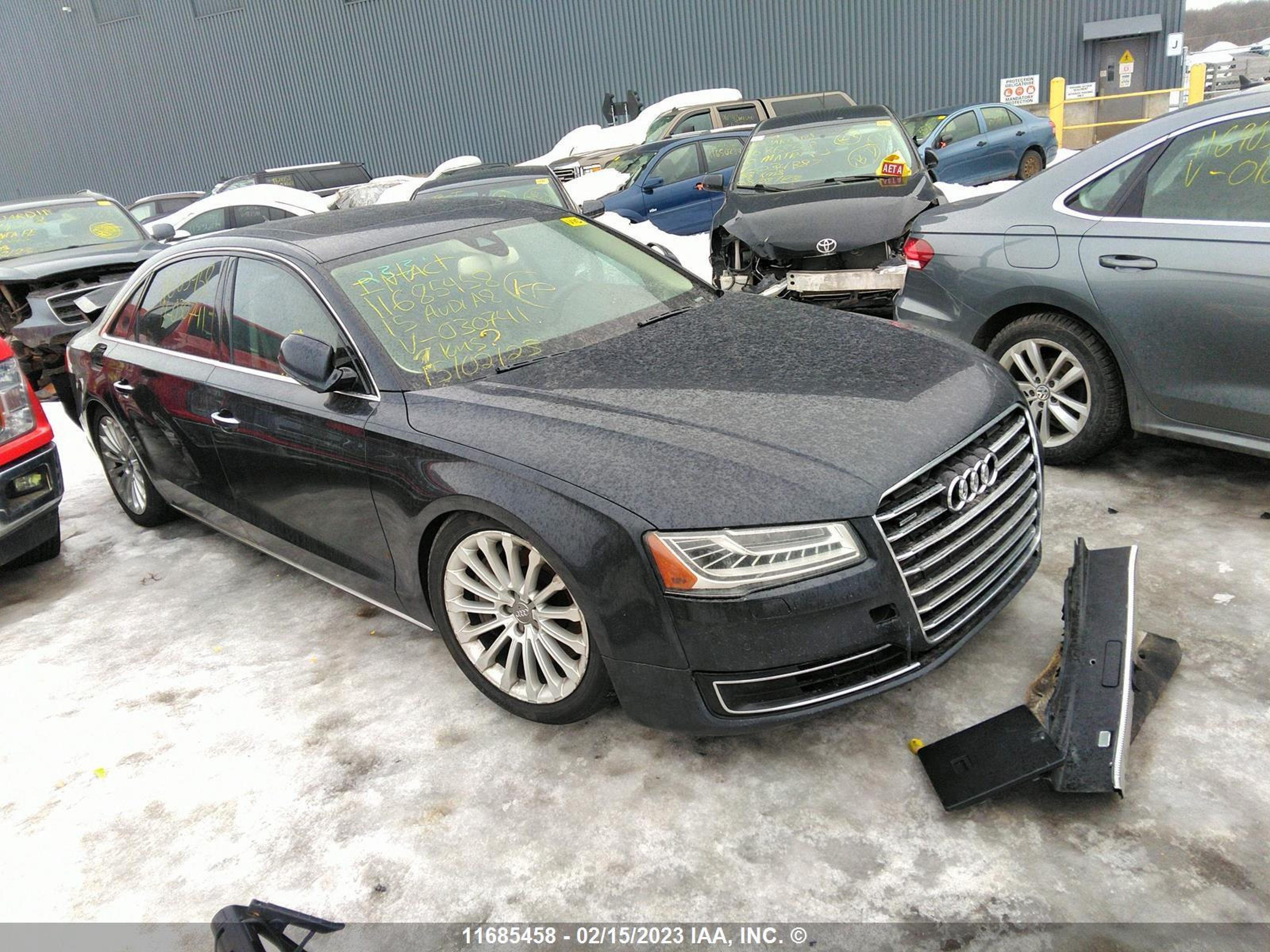 AUDI A8 2015 wau3mafd0fn030741