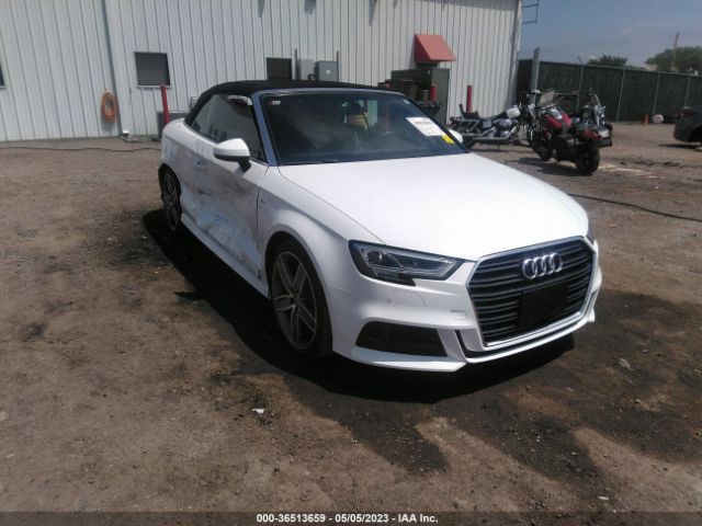 AUDI A3 CABRIOLET 2018 wau5ulff6j1022245