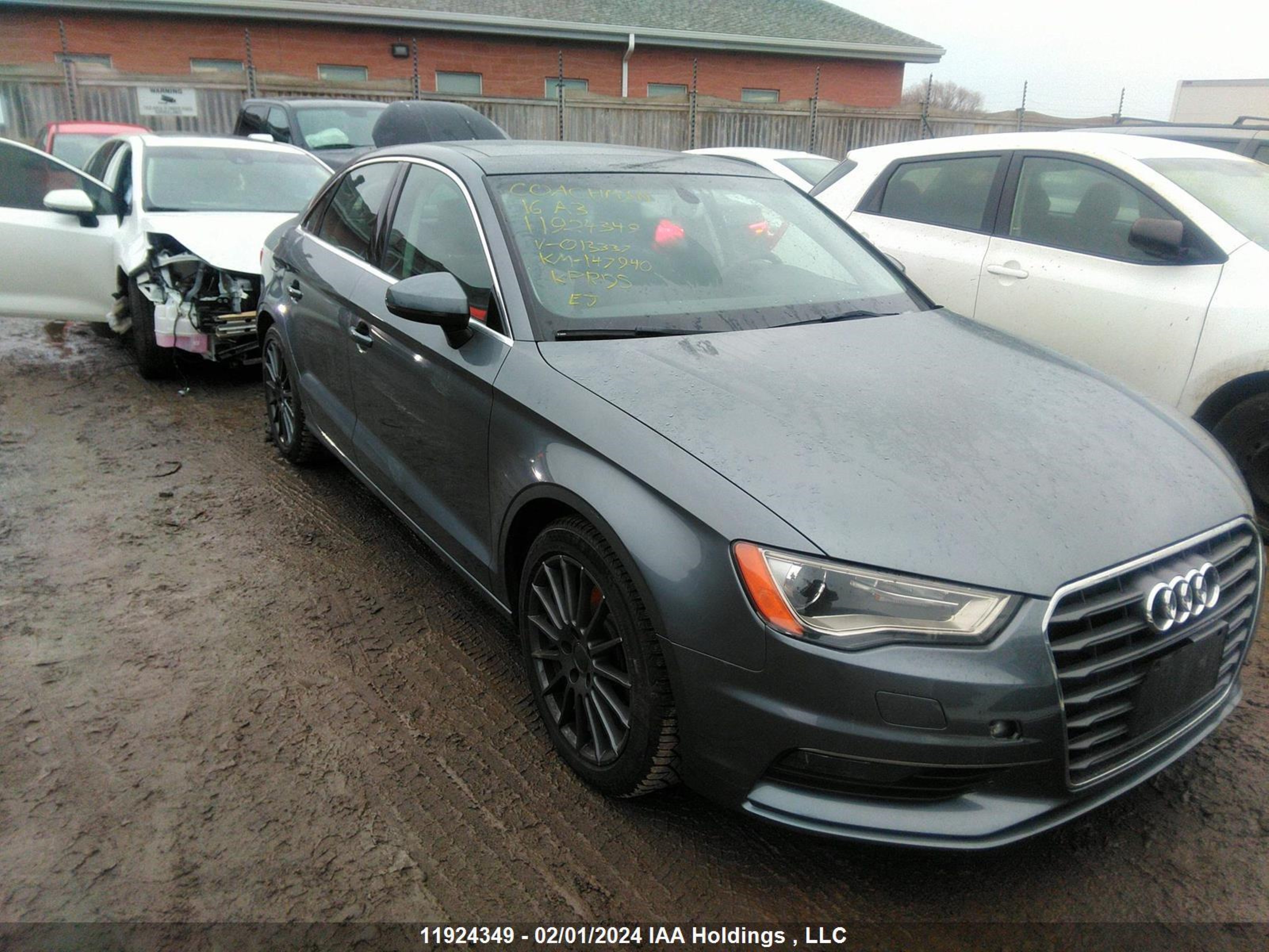 AUDI A3 2016 waua7gff2g1013337