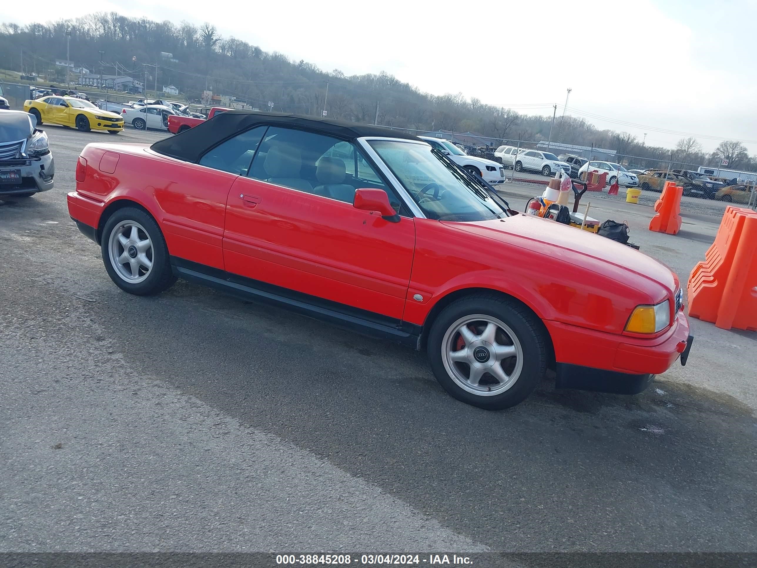 AUDI CABRIOLET 1997 wauaa88g3vn003371