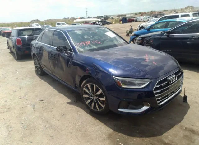 AUDI A4 SEDAN 2022 wauabaf44na019521