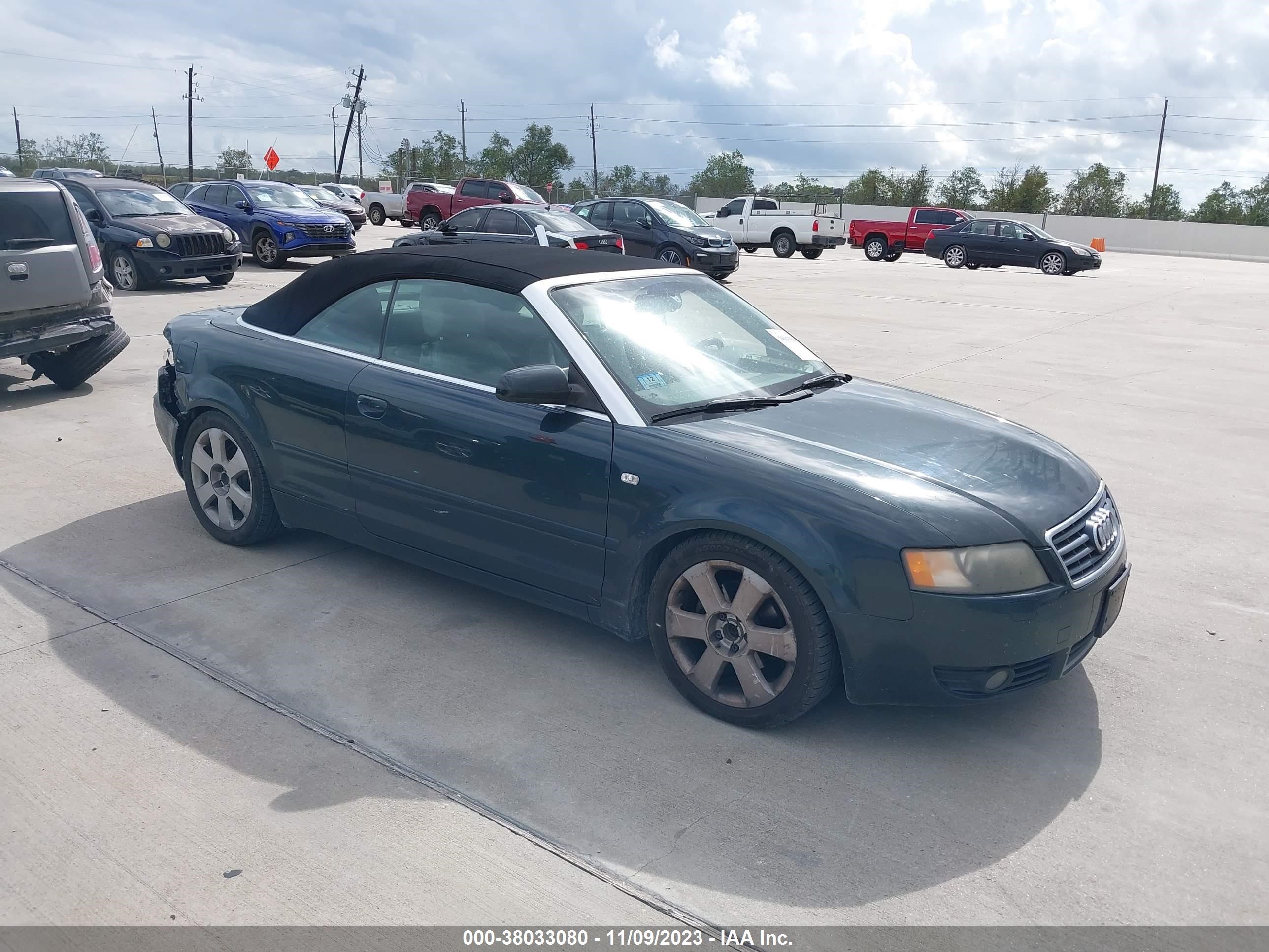 AUDI A4 2006 wauac48h16k008308