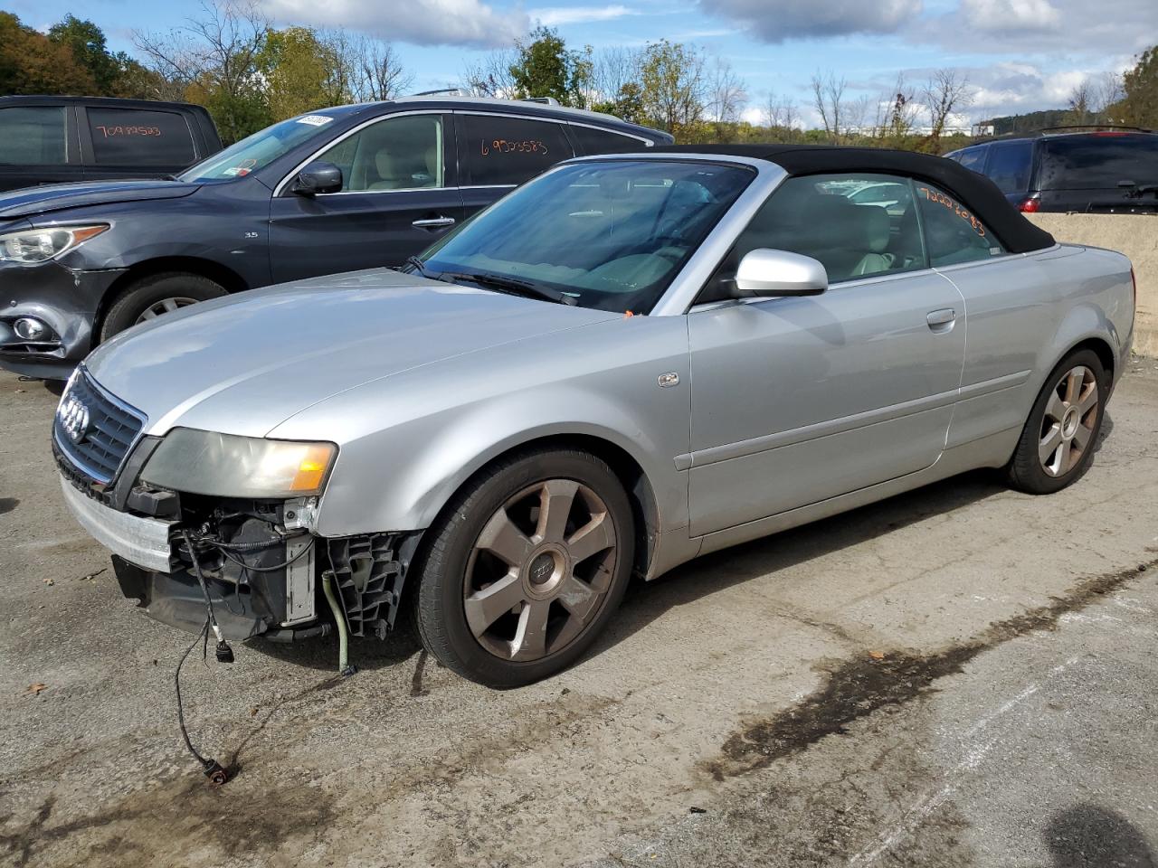 AUDI A4 2005 wauac48h25k008137