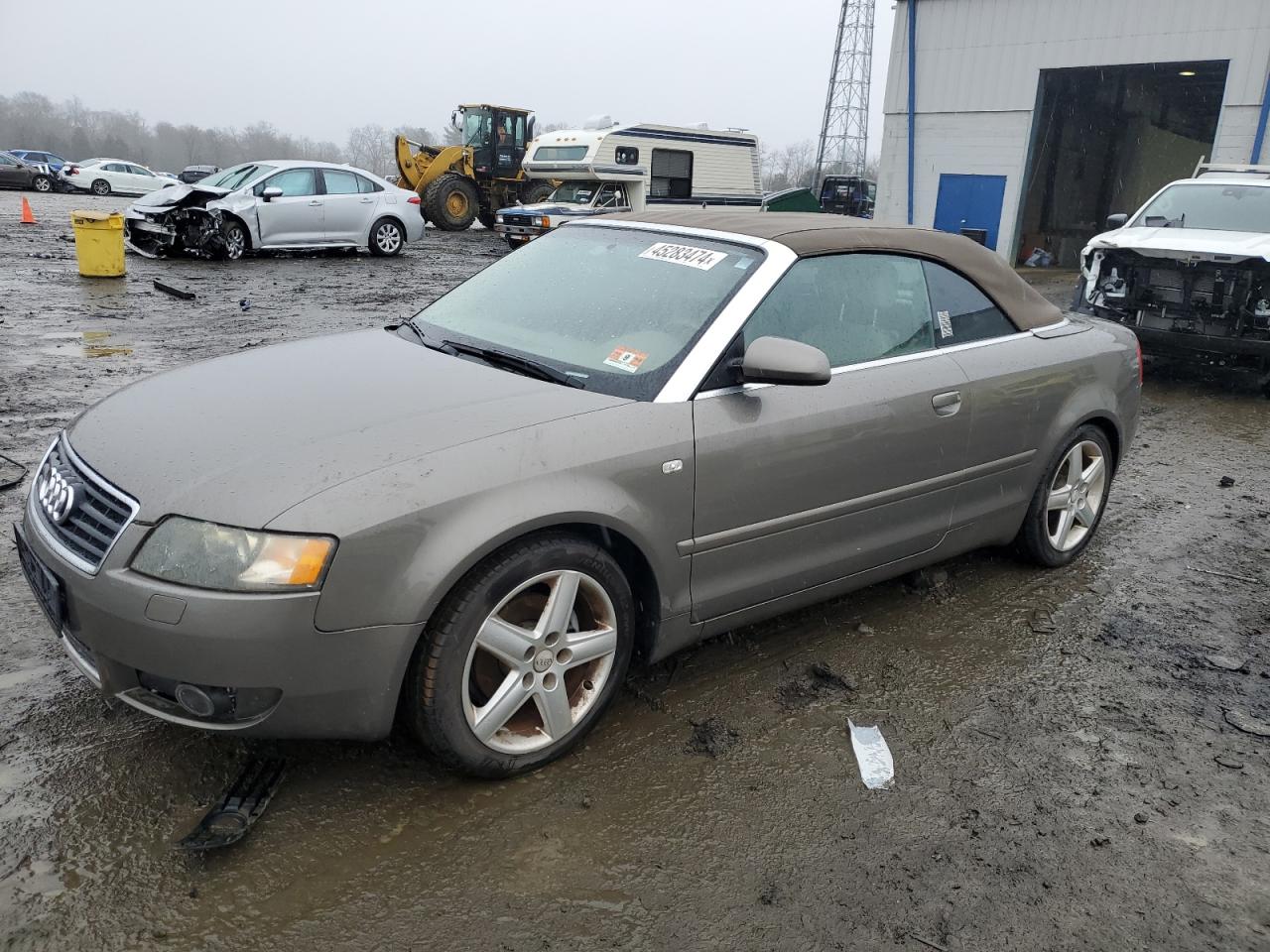 AUDI A4 2005 wauac48h25k019929