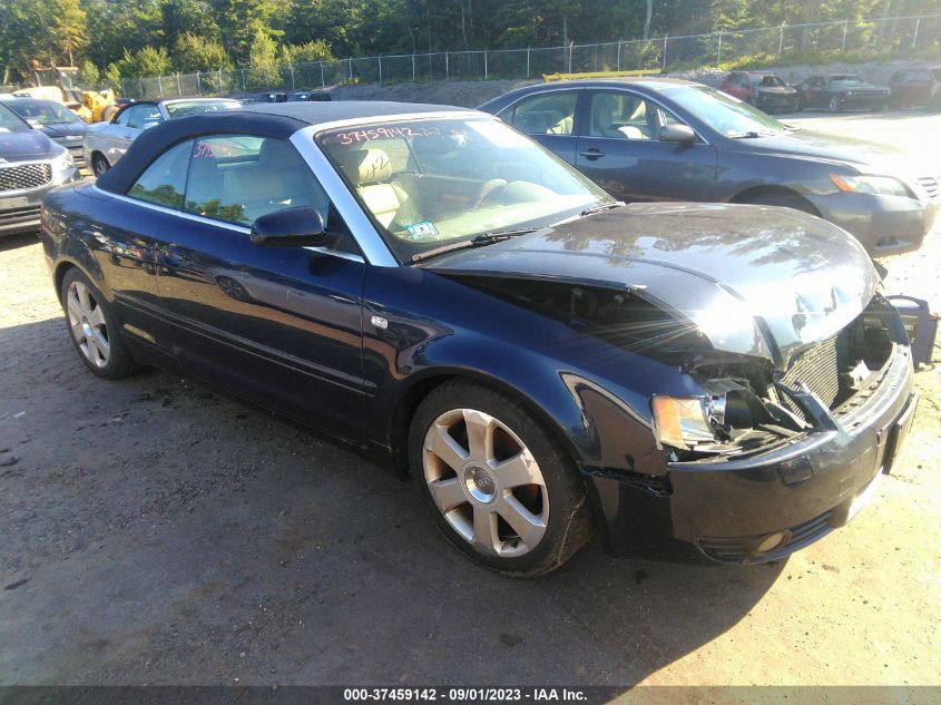 AUDI A4 2006 wauac48h26k011671