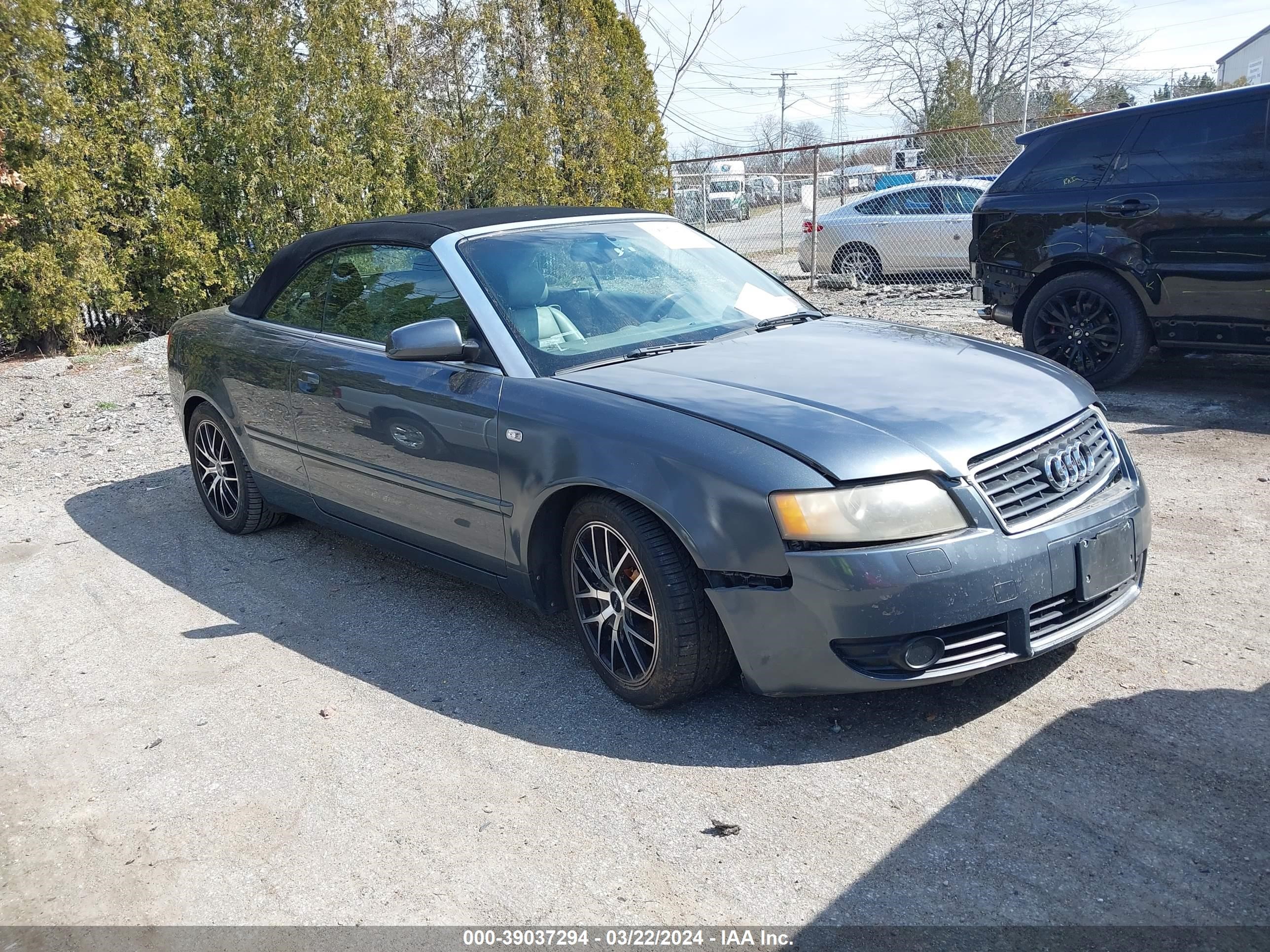 AUDI A4 2006 wauac48h46k001577