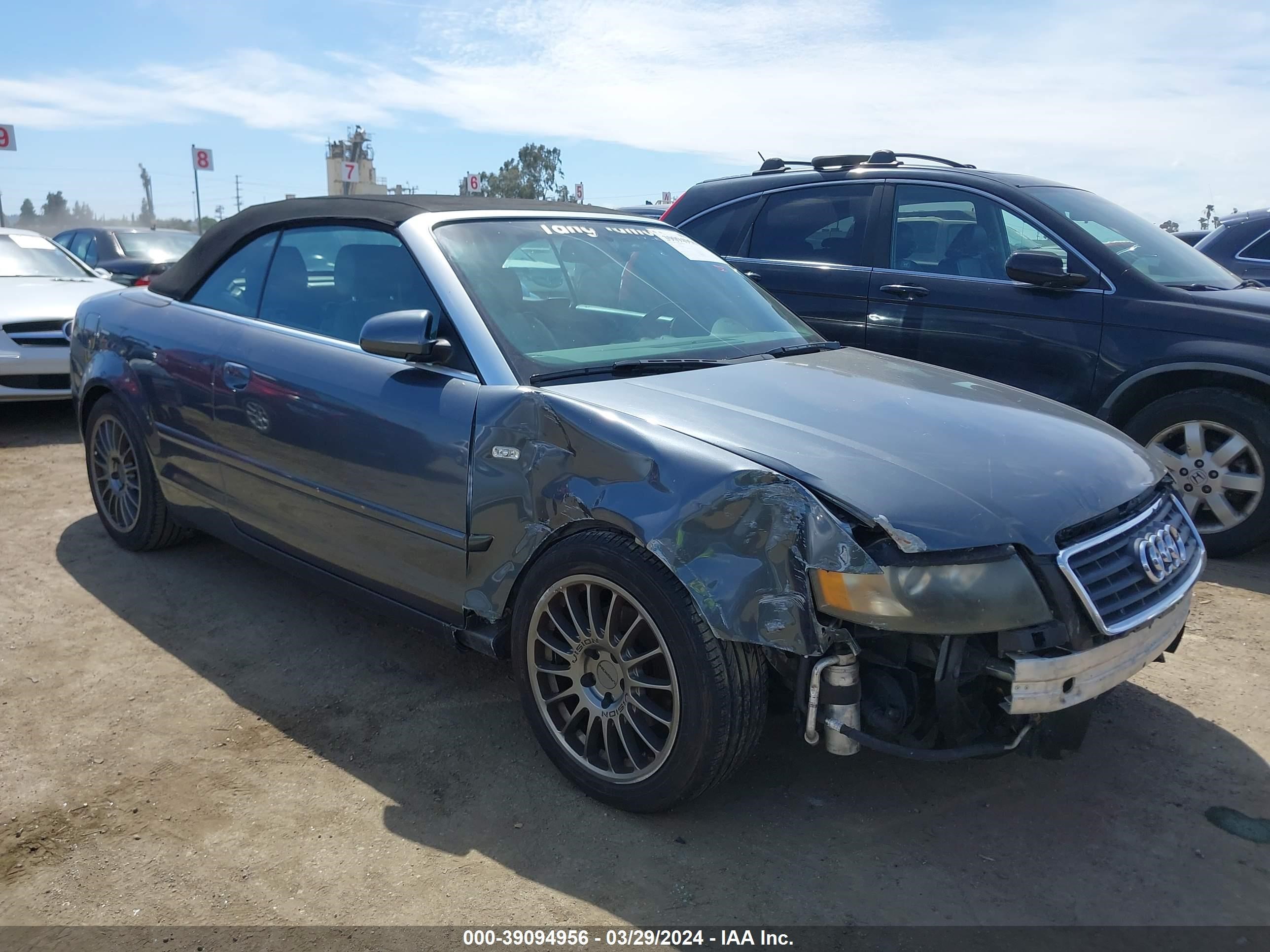 AUDI A4 2005 wauac48h55k008701