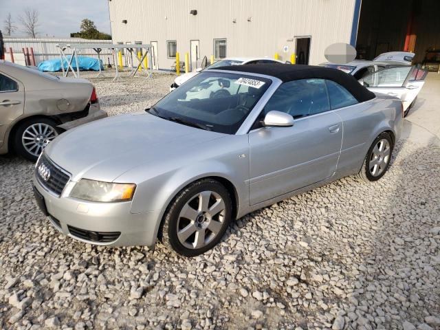 AUDI A4 1.8 CAB 2003 wauac48h63k029294