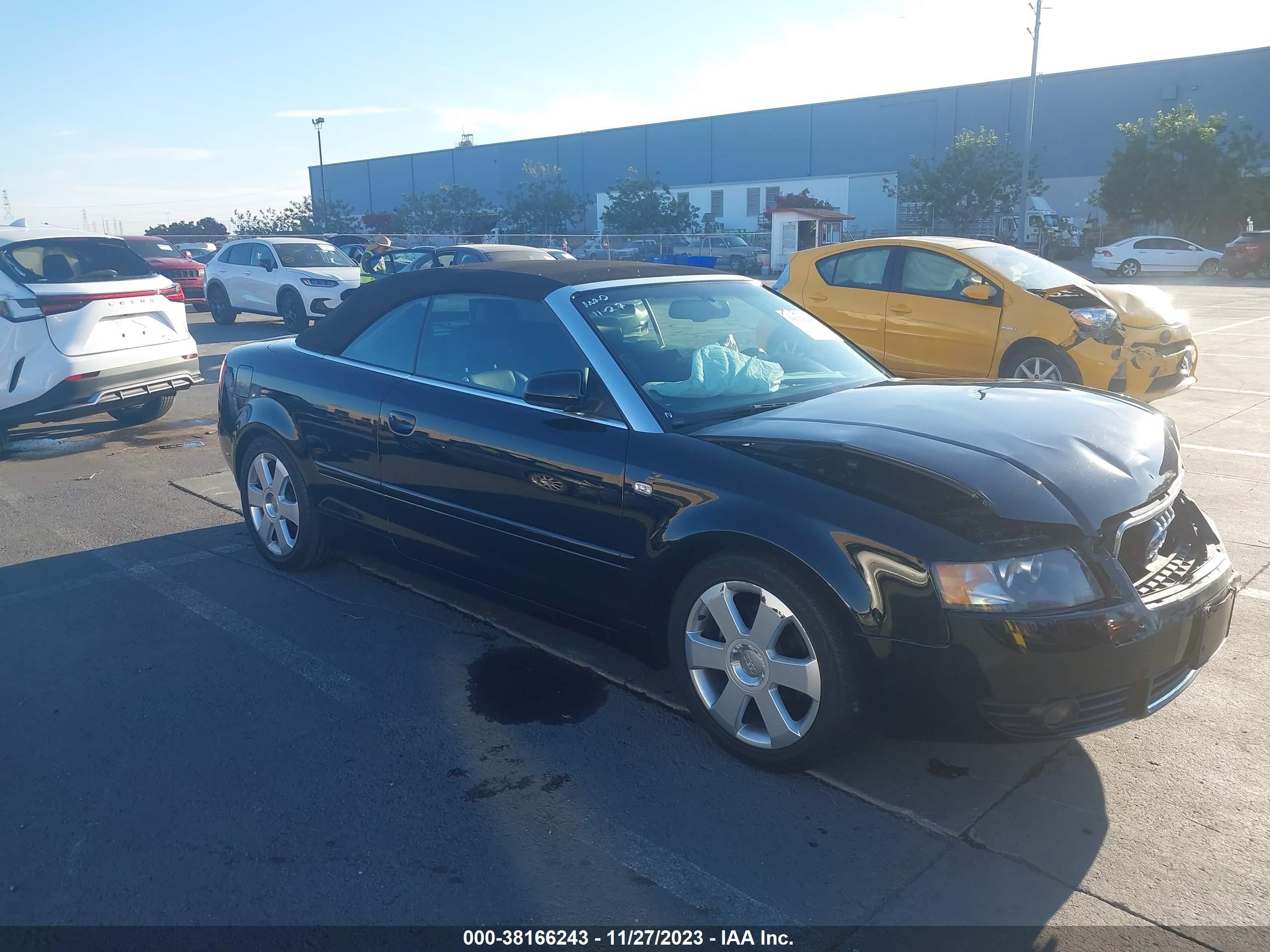 AUDI A4 2006 wauac48h76k009561