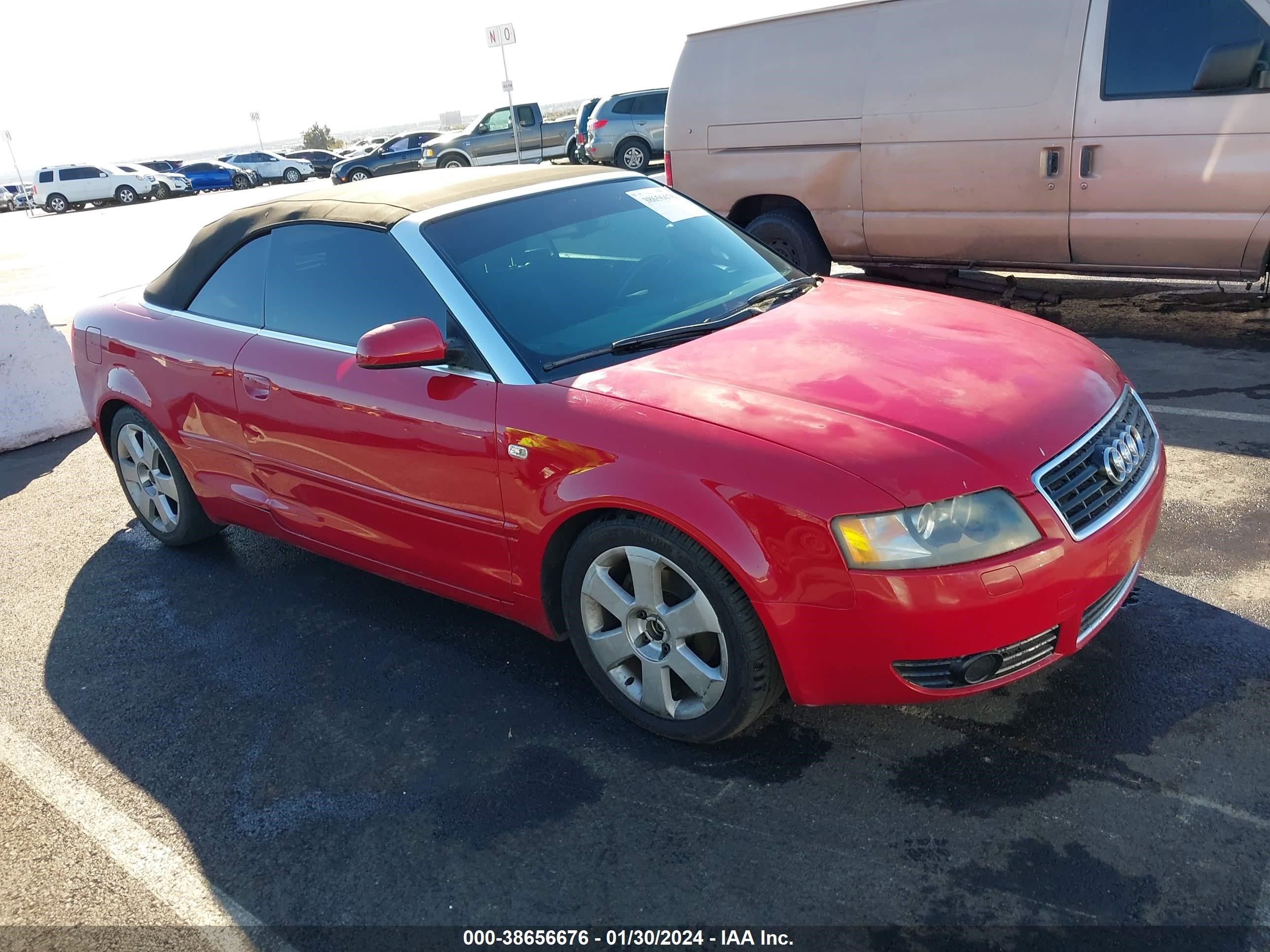 AUDI A4 2006 wauac48h76k011407