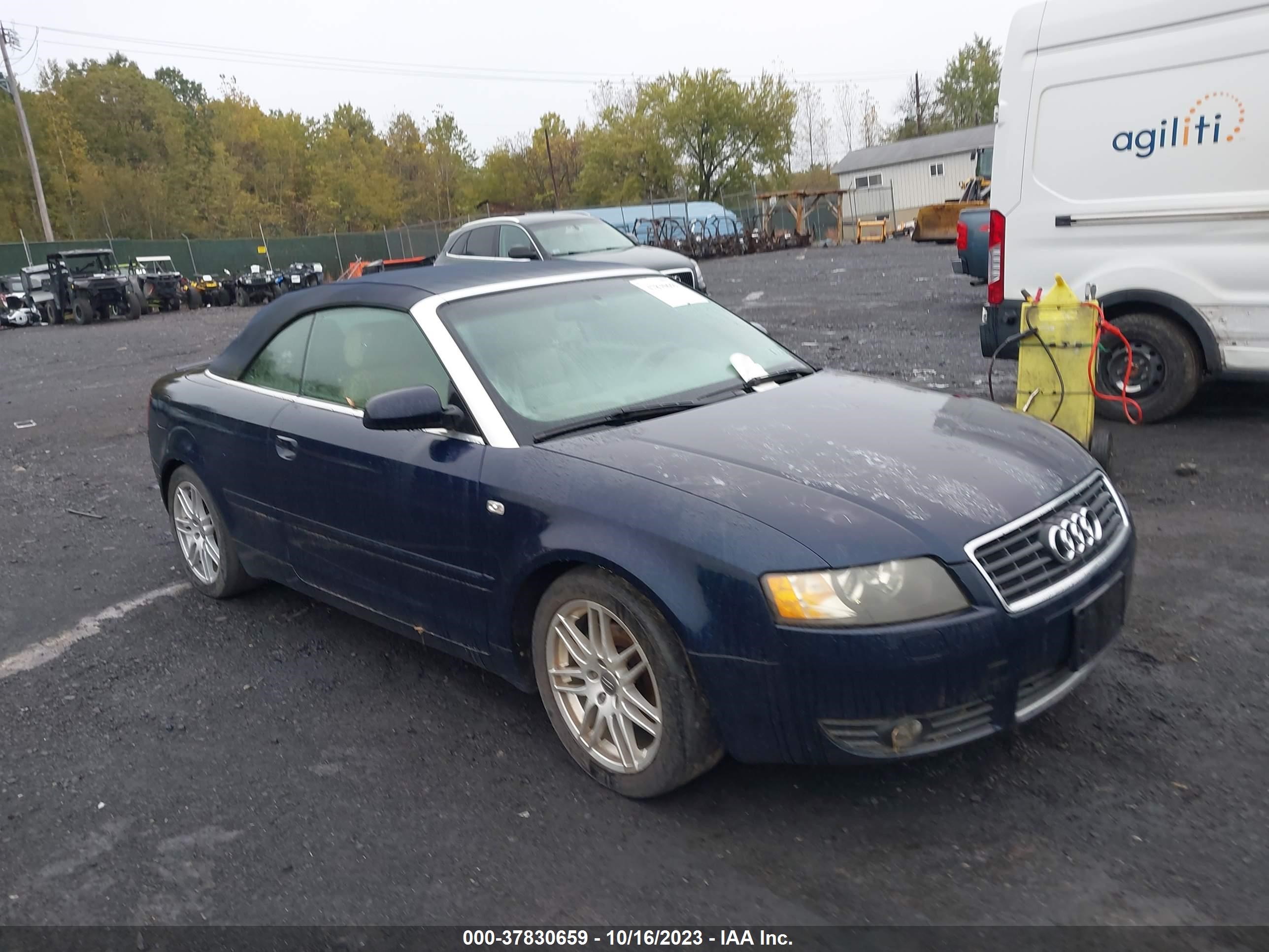 AUDI A4 2006 wauac48h76k011729