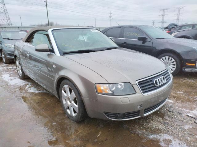 AUDI A4 2003 wauac48h83k025795