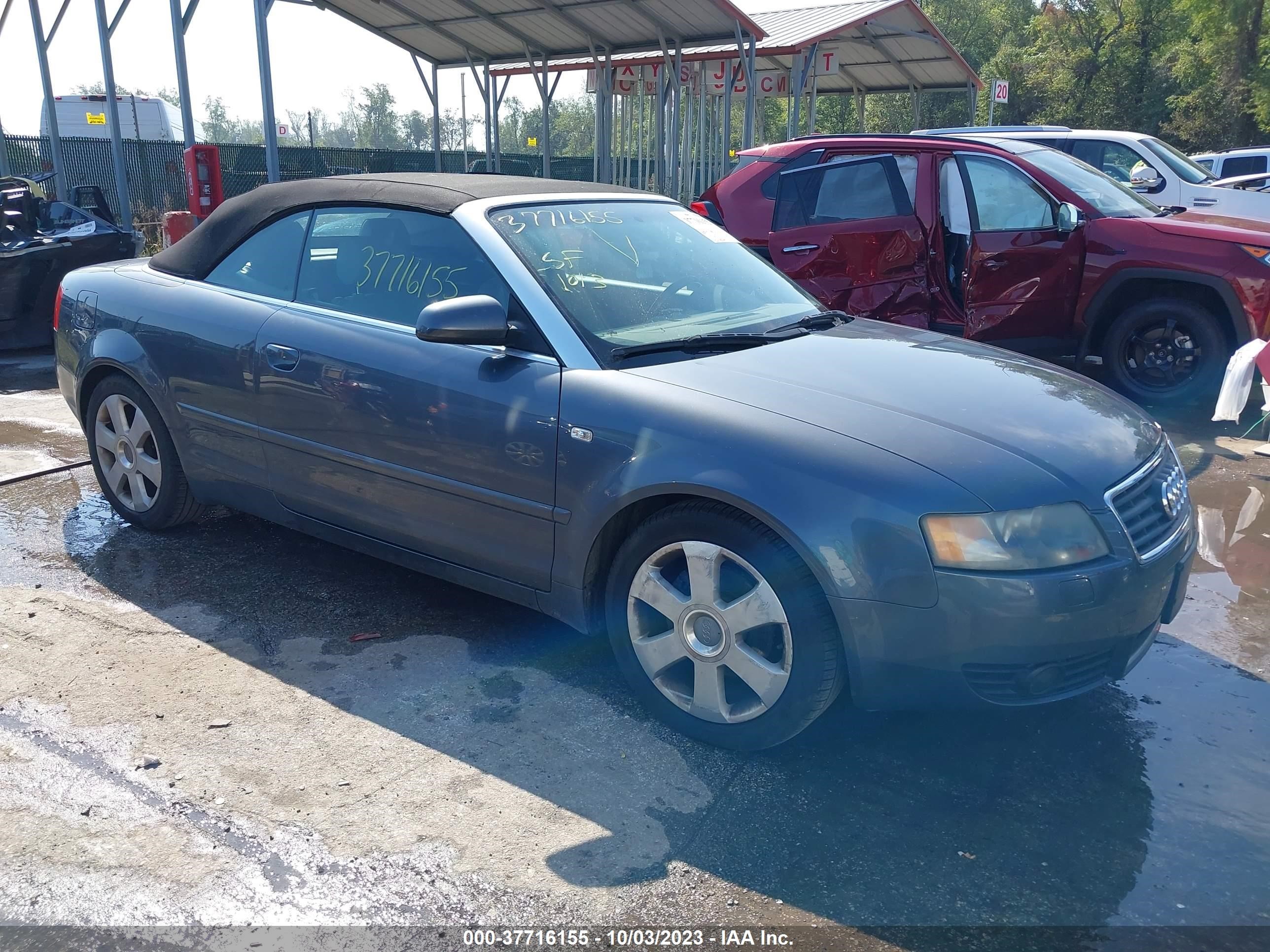 AUDI A4 2005 wauac48hx5k007818